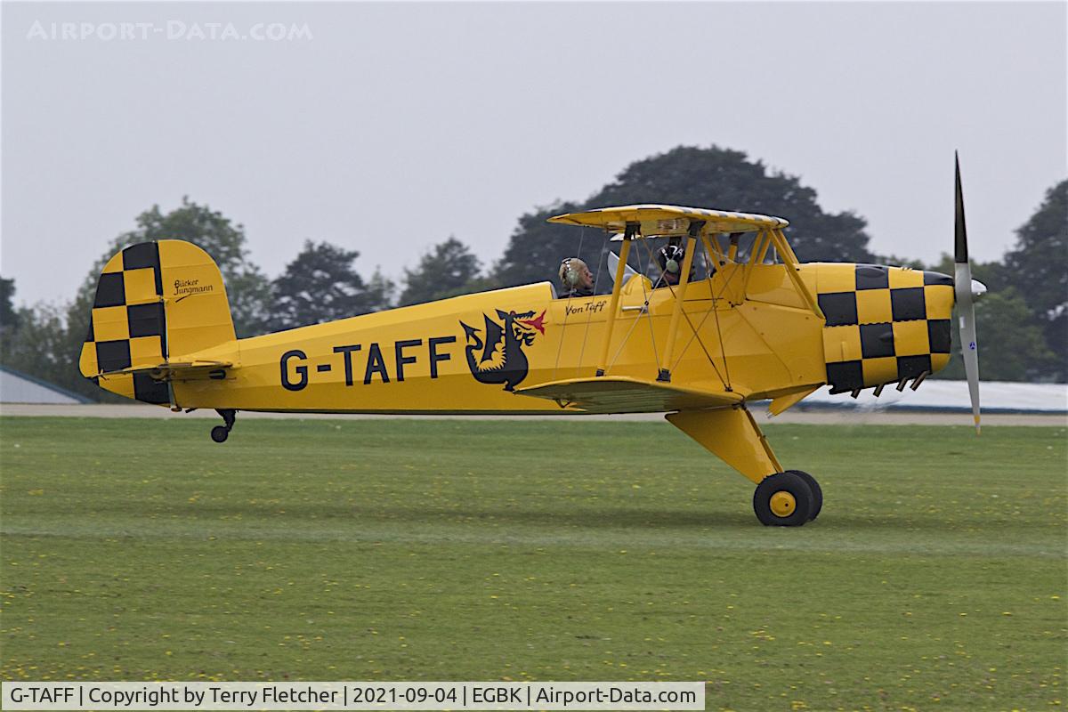 G-TAFF, 1957 CASA 1-131E Jungmann C/N 1129, At LAA National Fly-In at Sywell