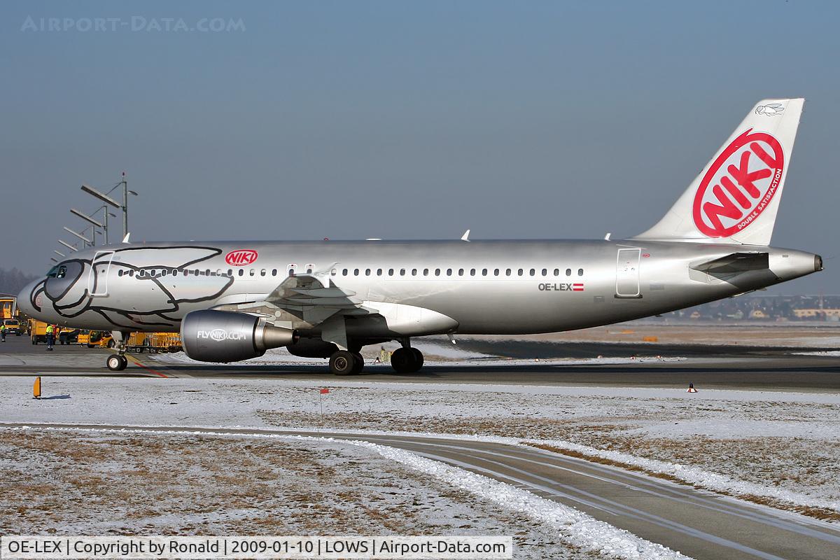 OE-LEX, 2006 Airbus A320-214 C/N 2867, at lows