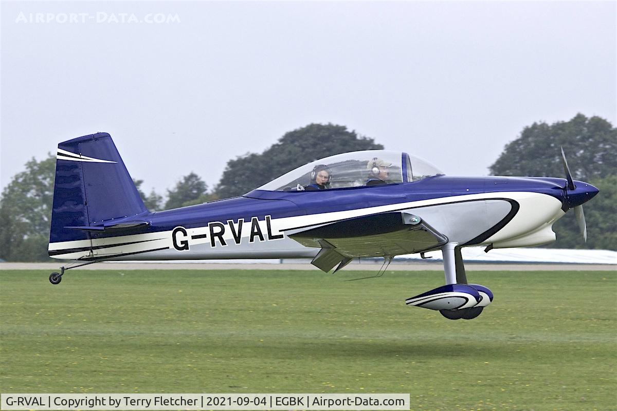 G-RVAL, 2004 Vans RV-8 C/N PFA 303-13532, At LAA National Rally at Sywell