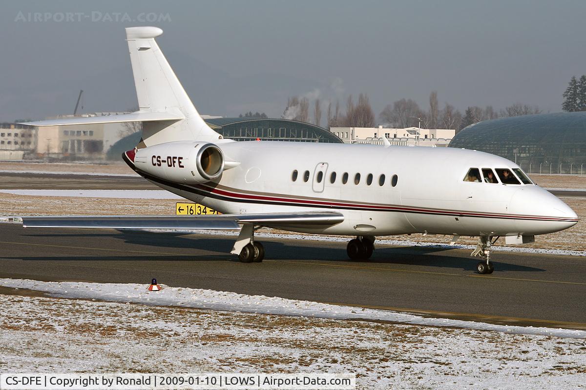 CS-DFE, 2003 Dassault Falcon 2000 C/N 205, at lows