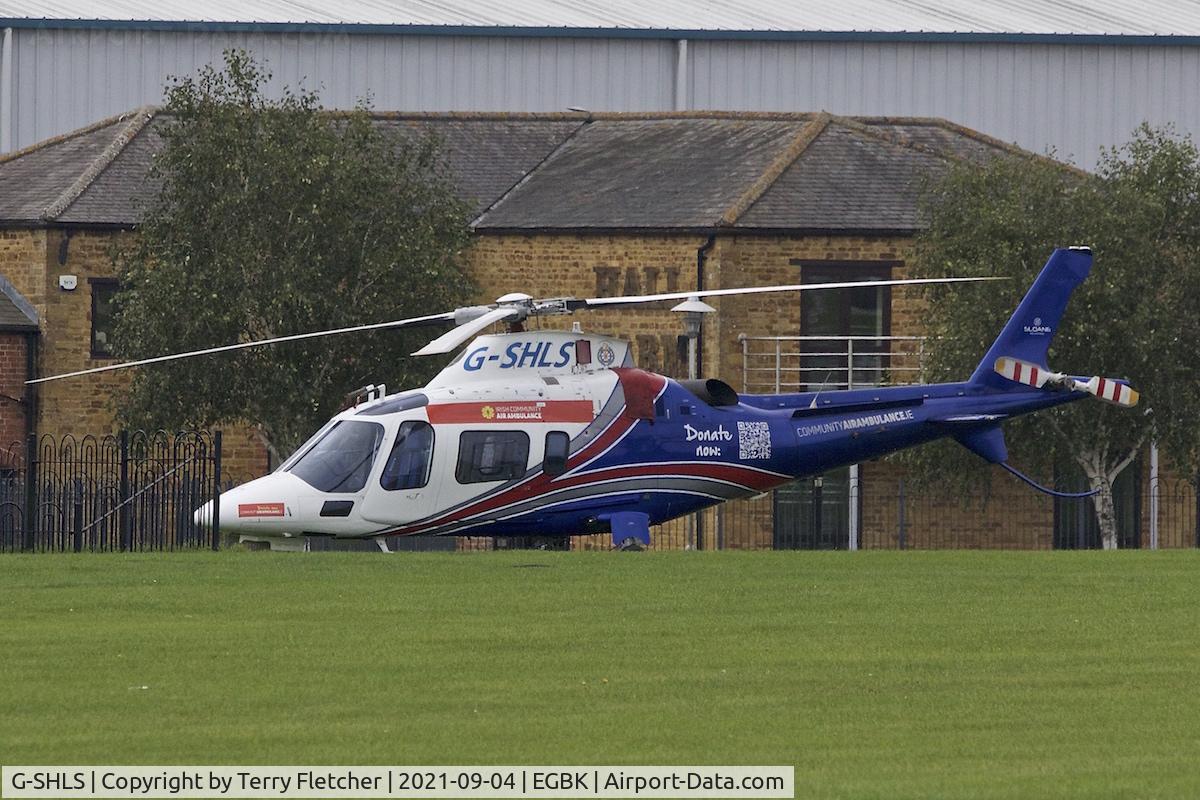 G-SHLS, 2011 Agusta A-109E C/N 11789, At Sywell
