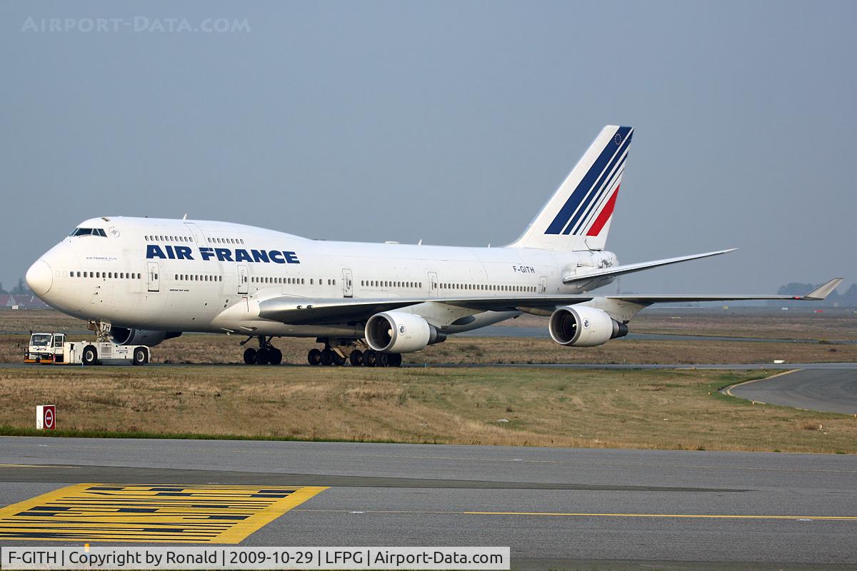 F-GITH, 2003 Boeing 747-428 C/N 32868, at cdg