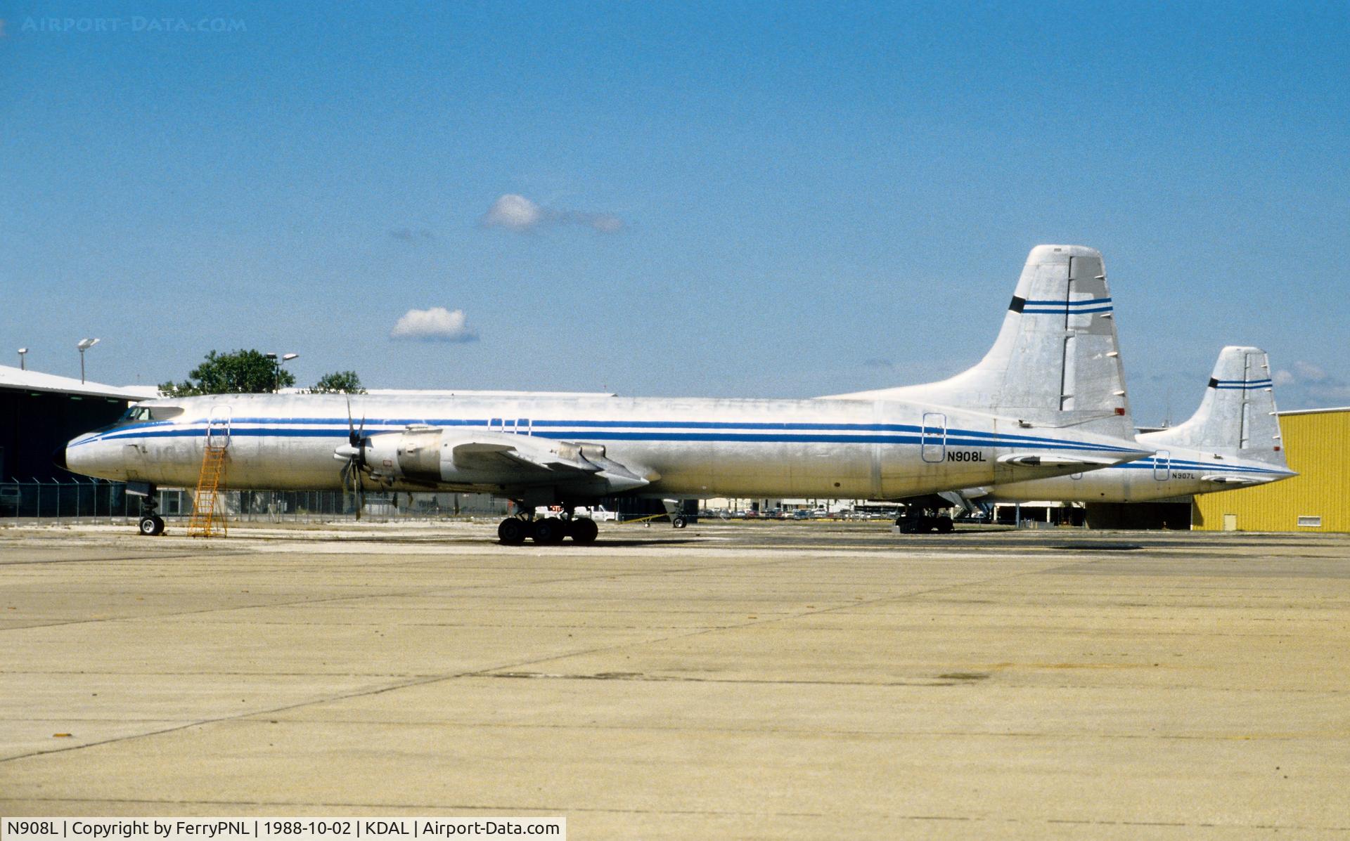 N908L, 1962 Canadair CL-44D4 C/N 17, Westinghouse CL44's