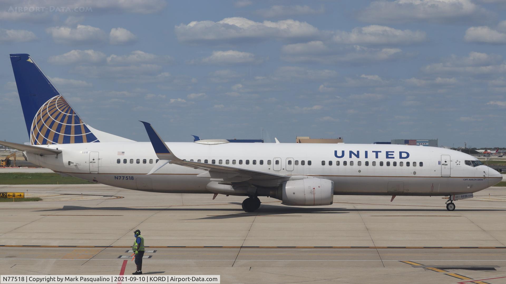 N77518, 2008 Boeing 737-824 C/N 31605, Boeing 737-824