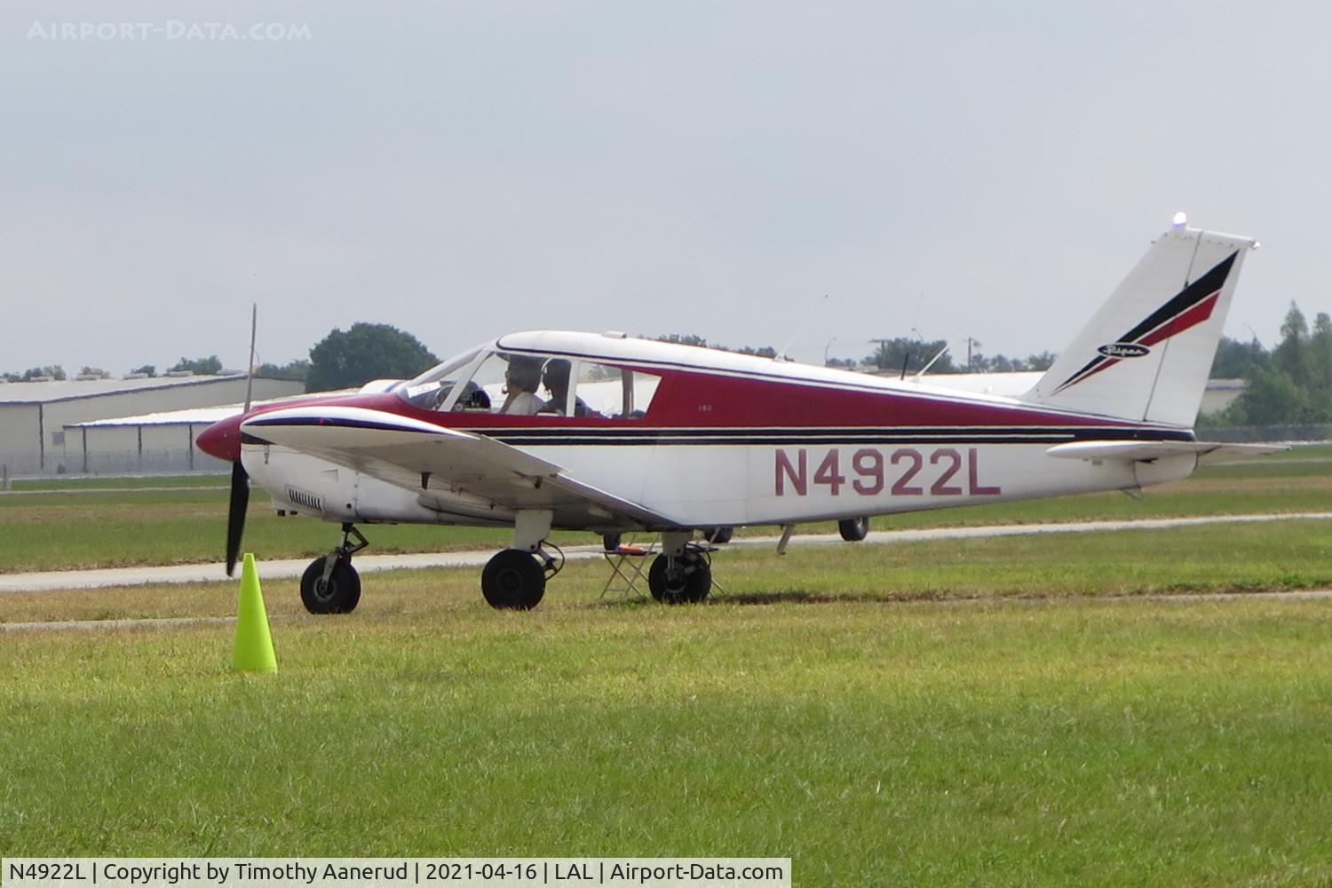 N4922L, 1967 Piper PA-28-180 C/N 28-4288, 1967 Piper PA-28-180, c/n: 28-4288, Sun-n-Fun 2021