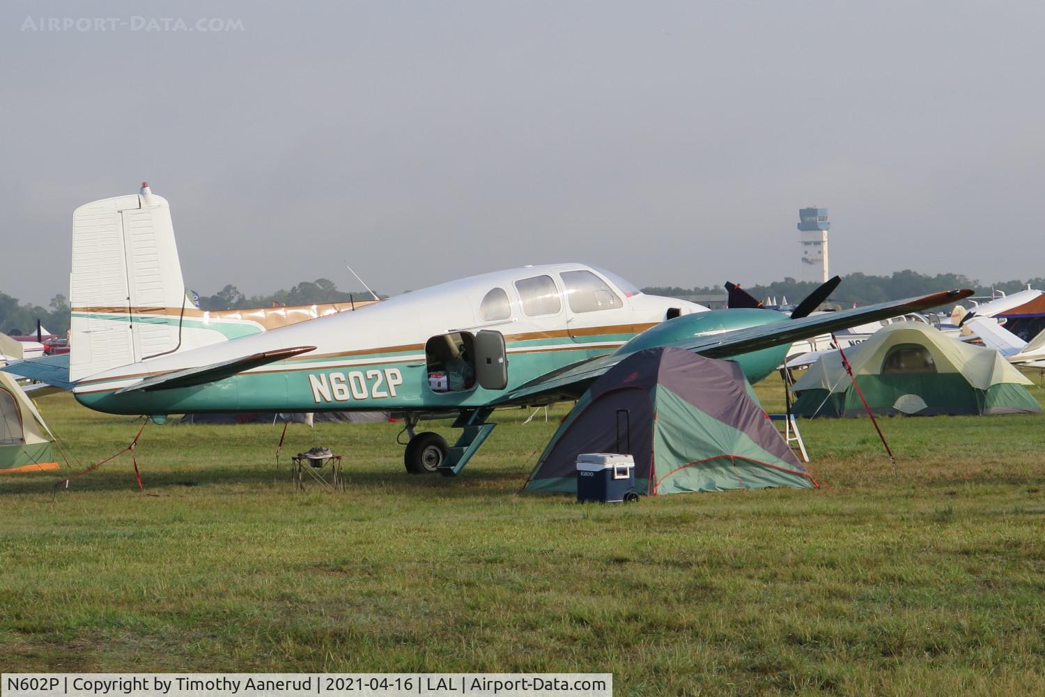 N602P, 1959 Beech D50B Twin Bonanza C/N DH-224, 1959 Beech D50B, c/n: DH-224, Sun-n-Fun 2021