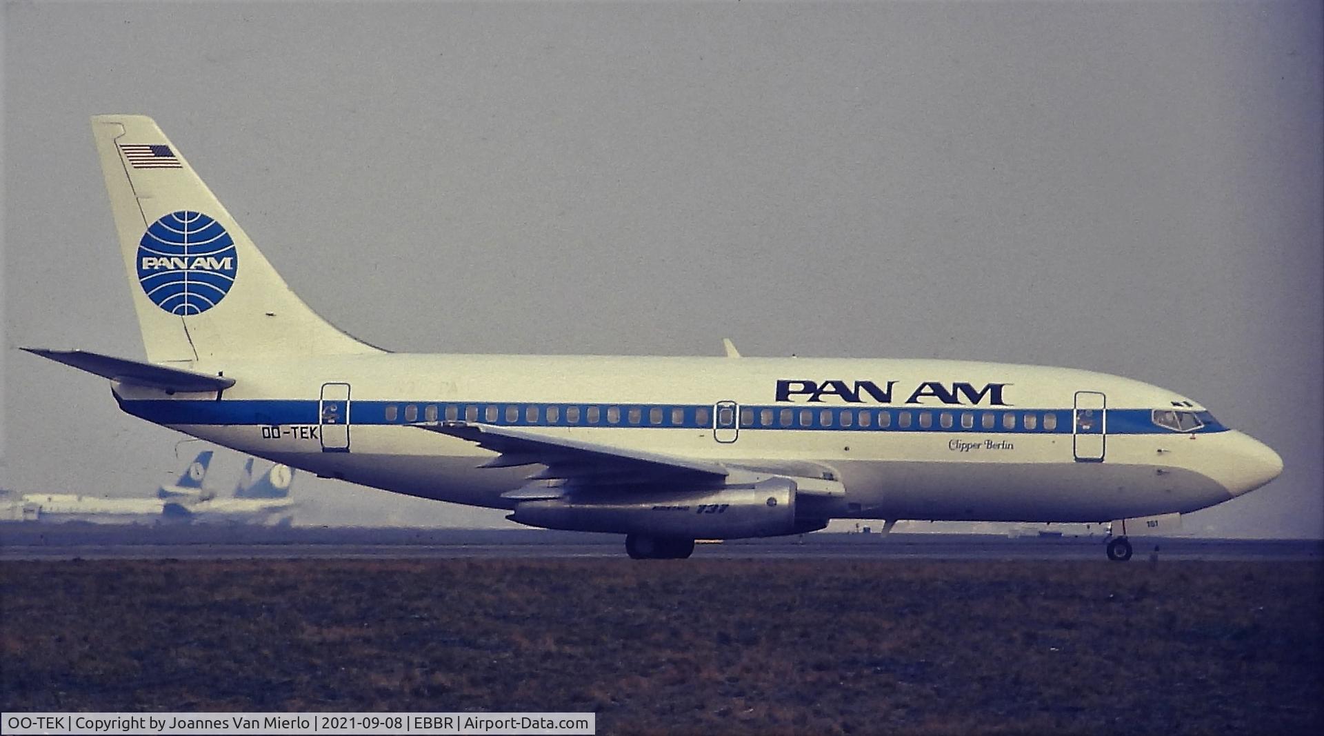 OO-TEK, 1978 Boeing 737-2Q9 C/N 21719, Scan from slide