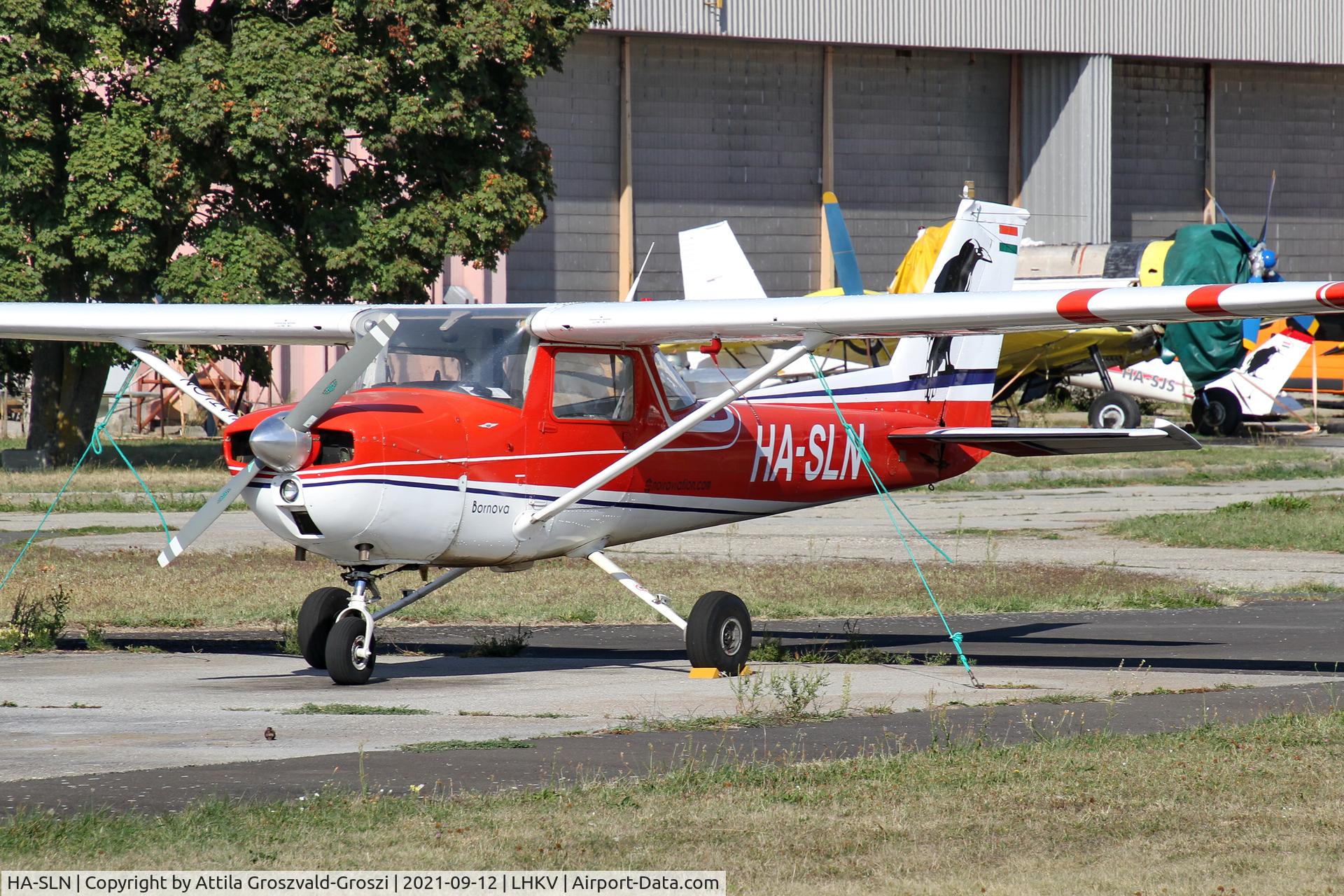 HA-SLN, 1971 Reims F150L C/N 0661, LHKV Kapsújlak Airport, Hungary