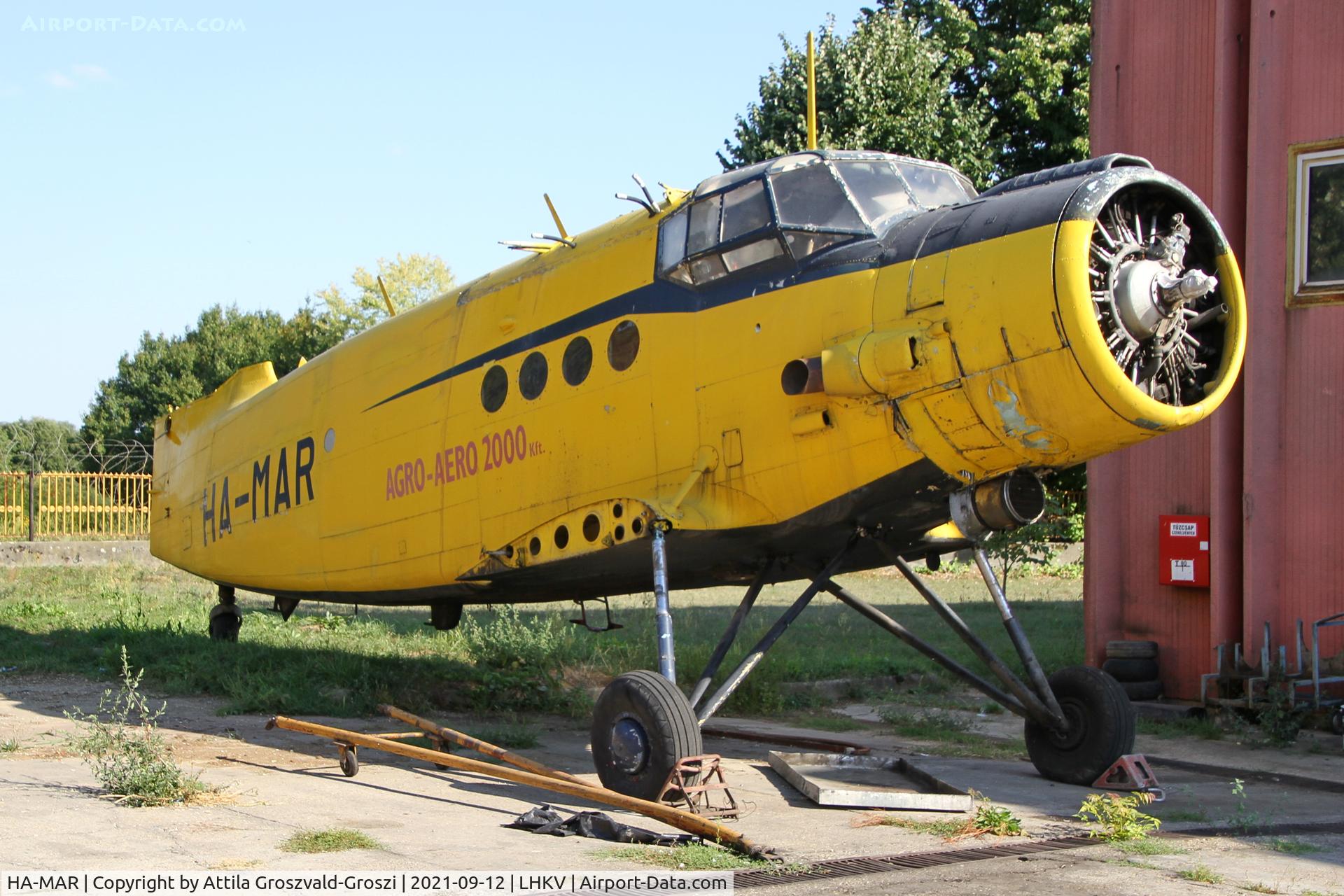 HA-MAR, 1983 PZL-Mielec An-2R C/N 1G205-39, LHKV Kapsújlak Airport, Hungary