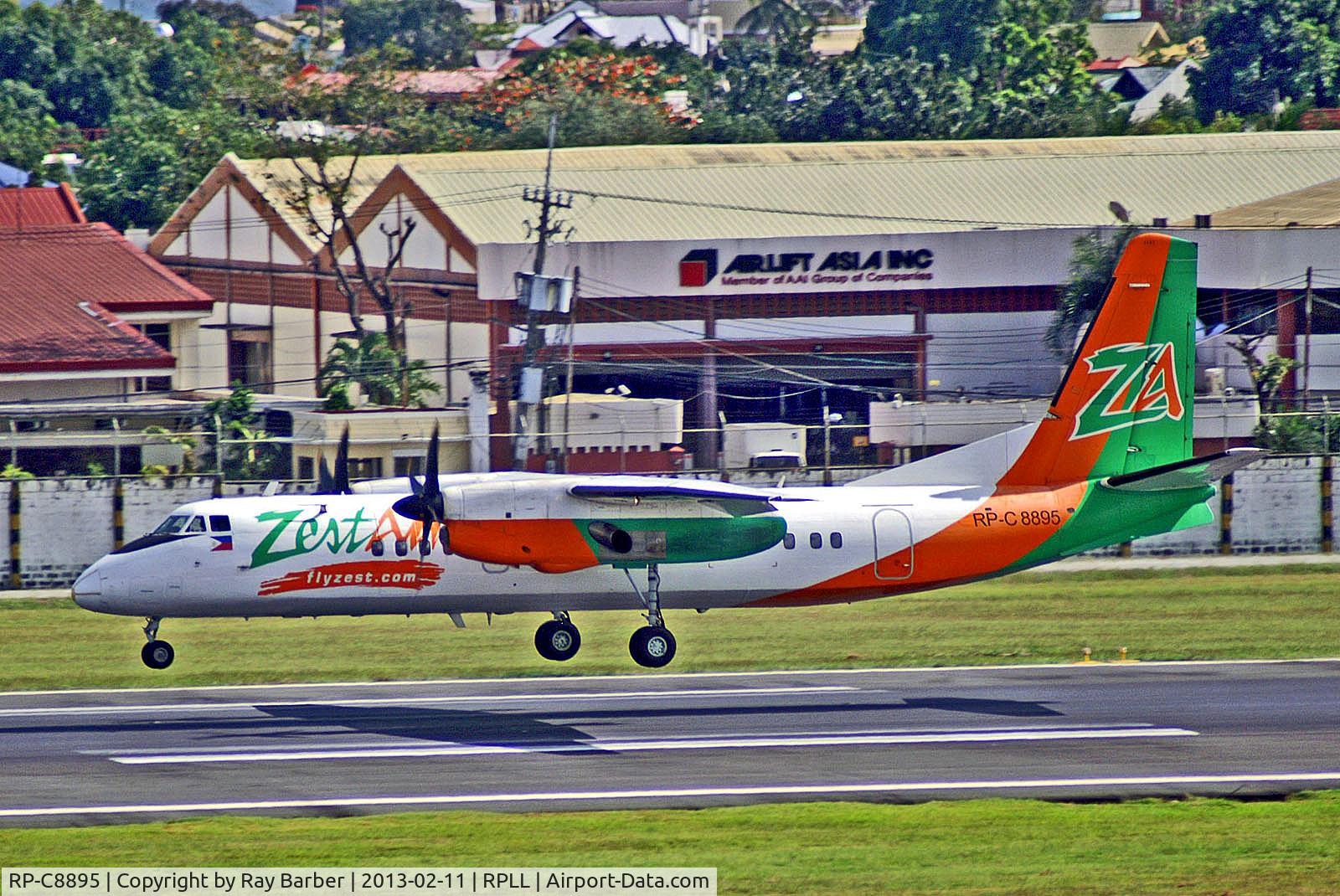 RP-C8895, Xian MA60 C/N 711, RP-C8895   Xian MA60 [711] (Zest Air) Manila-Ninoy Aquino Int'l~RP 11/02/2013
