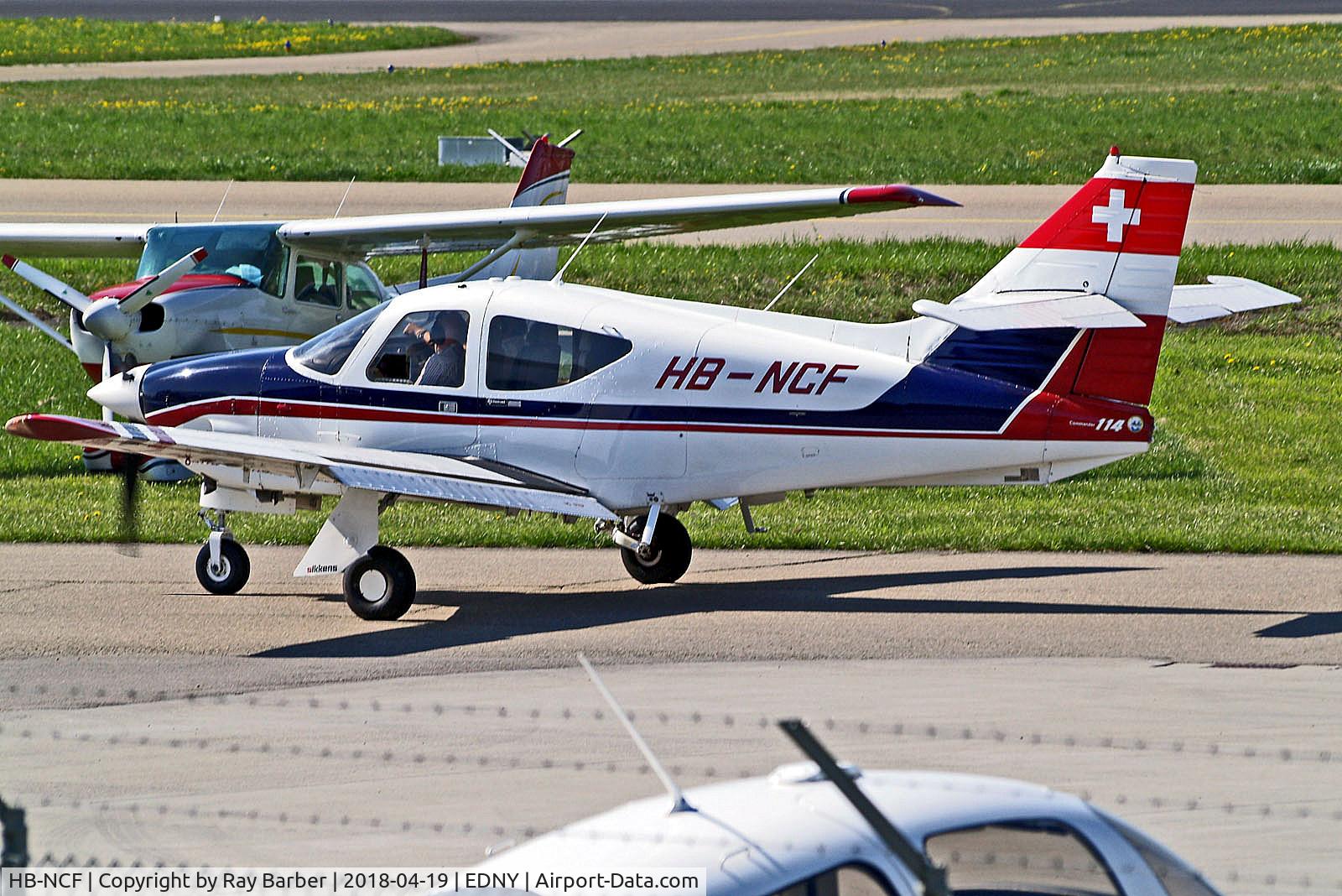 HB-NCF, 1976 Rockwell Commander 114 C/N 14034, HB-NCF   Rockwell Commander 114 [14034] Friedrichshafen~D 19/04/2018