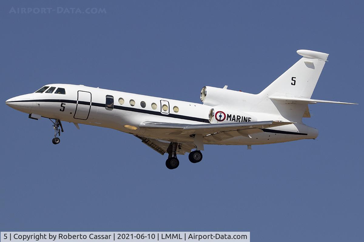 5, Dassault Falcon 50MS Surmar C/N 5, Runway 31
