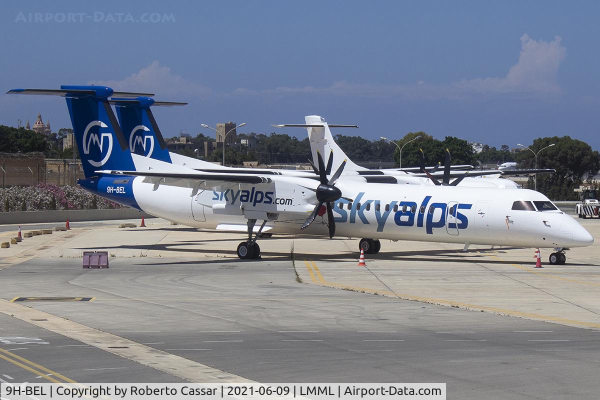 9H-BEL, 2008 De Havilland Canada DHC-8-400 Dash 8 C/N 4230, Upper Safi Park