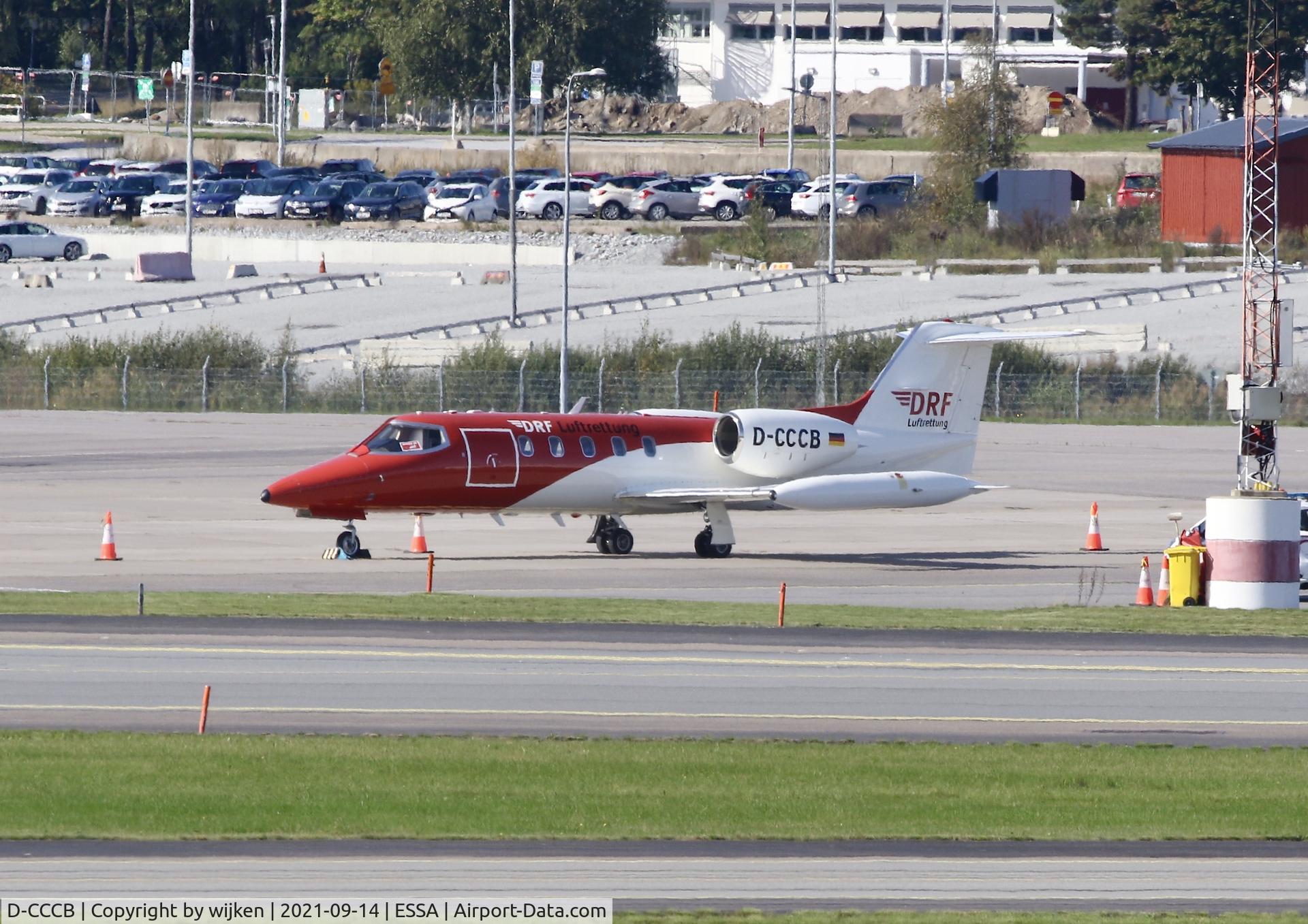 D-CCCB, 1990 Learjet 35A C/N 35A-663, Ramp M