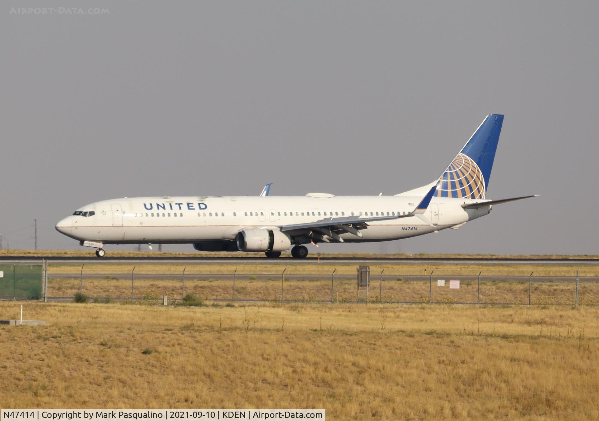 N47414, 2008 Boeing 737-924/ER C/N 32827, Boeing 737-924/ER