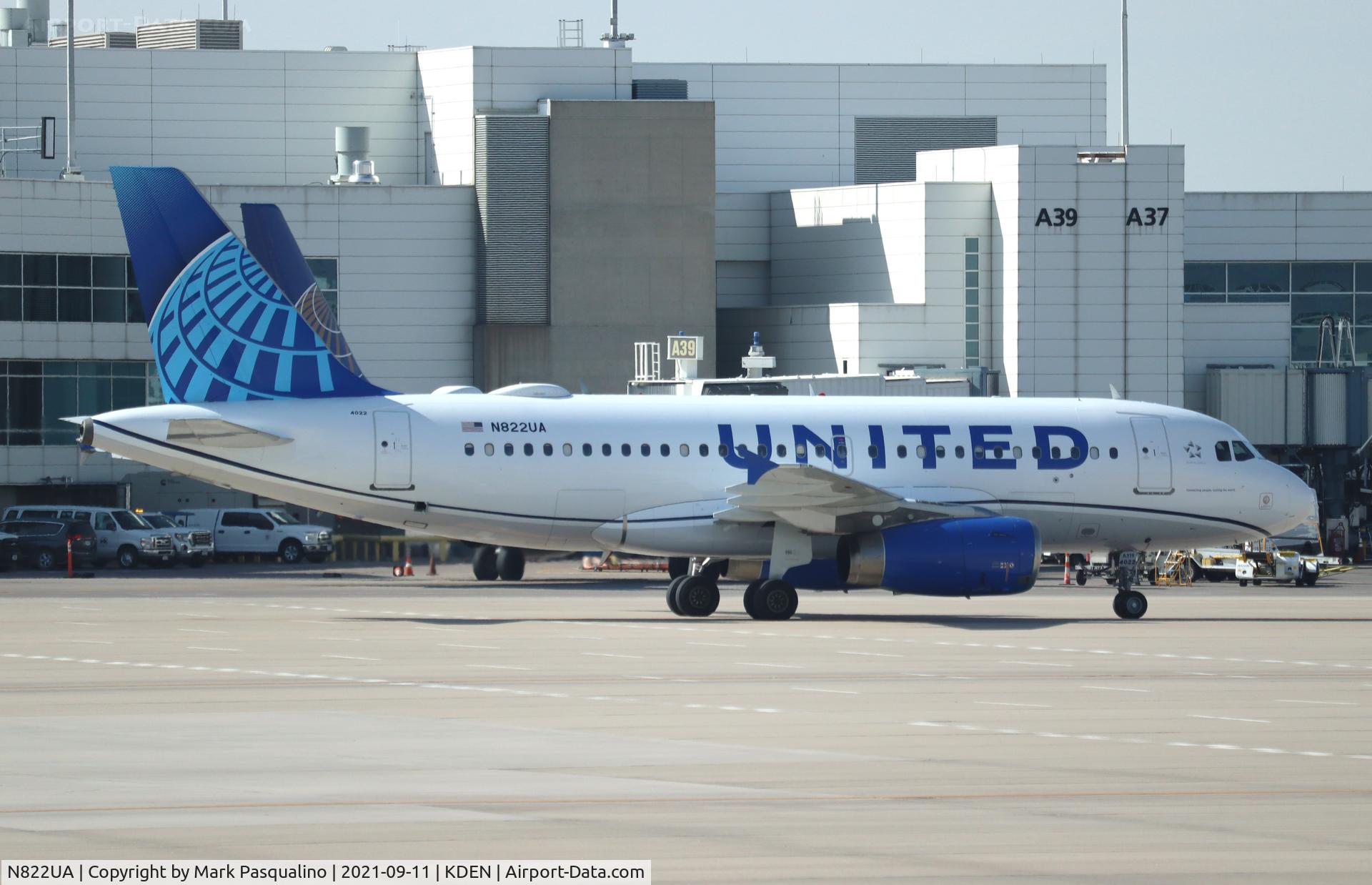 N822UA, 1998 Airbus A319-131 C/N 948, Airbus A319-131