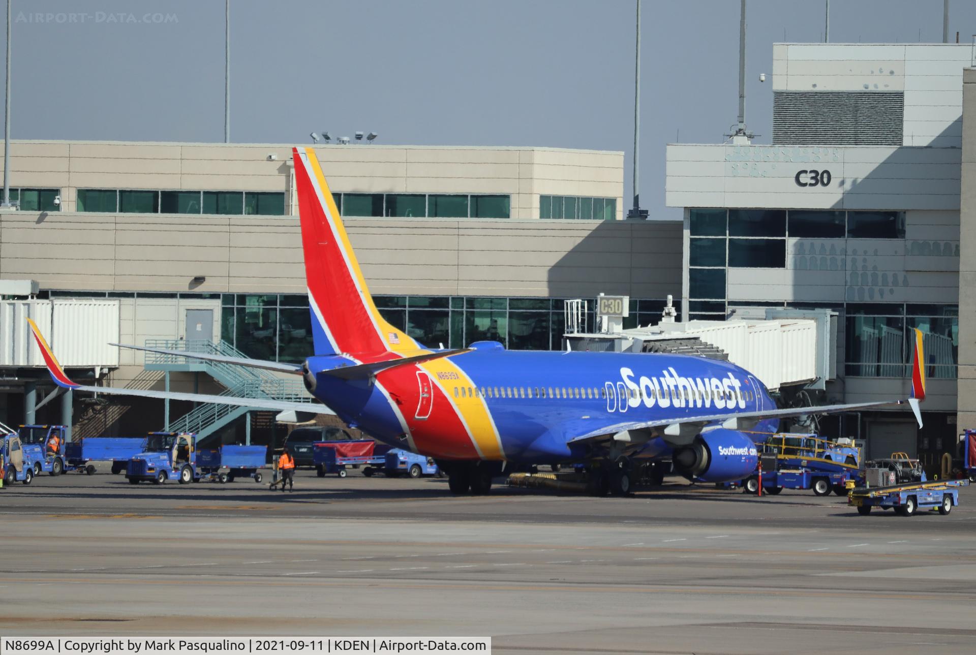 N8699A, 2016 Boeing 737-8H4 C/N 36923, Boeing 737-8H4