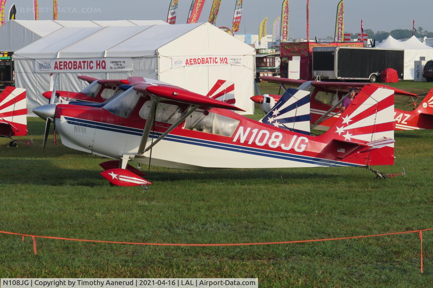 N108JG, 1996 American Champion 8KCAB Decathlon C/N 764-96, 1996 American Champion 8KCAB, c/n: 764-96, Sun-n-Fun 2021