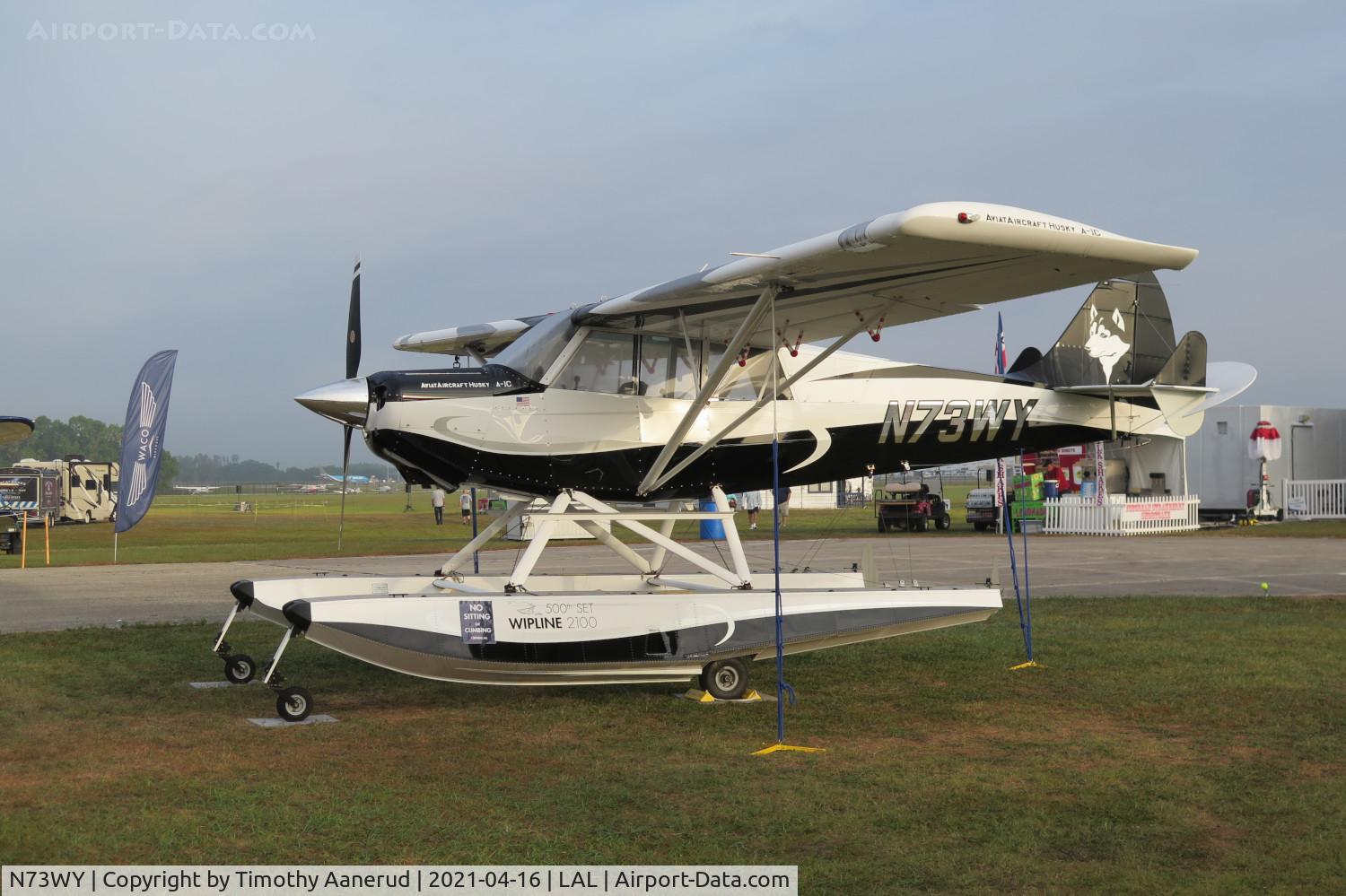 N73WY, 2021 Aviat A-1C-180 Husky C/N 3366, 2021 Aviat A-1C-180, c/n: 3366, Sun-n-Fun 2021