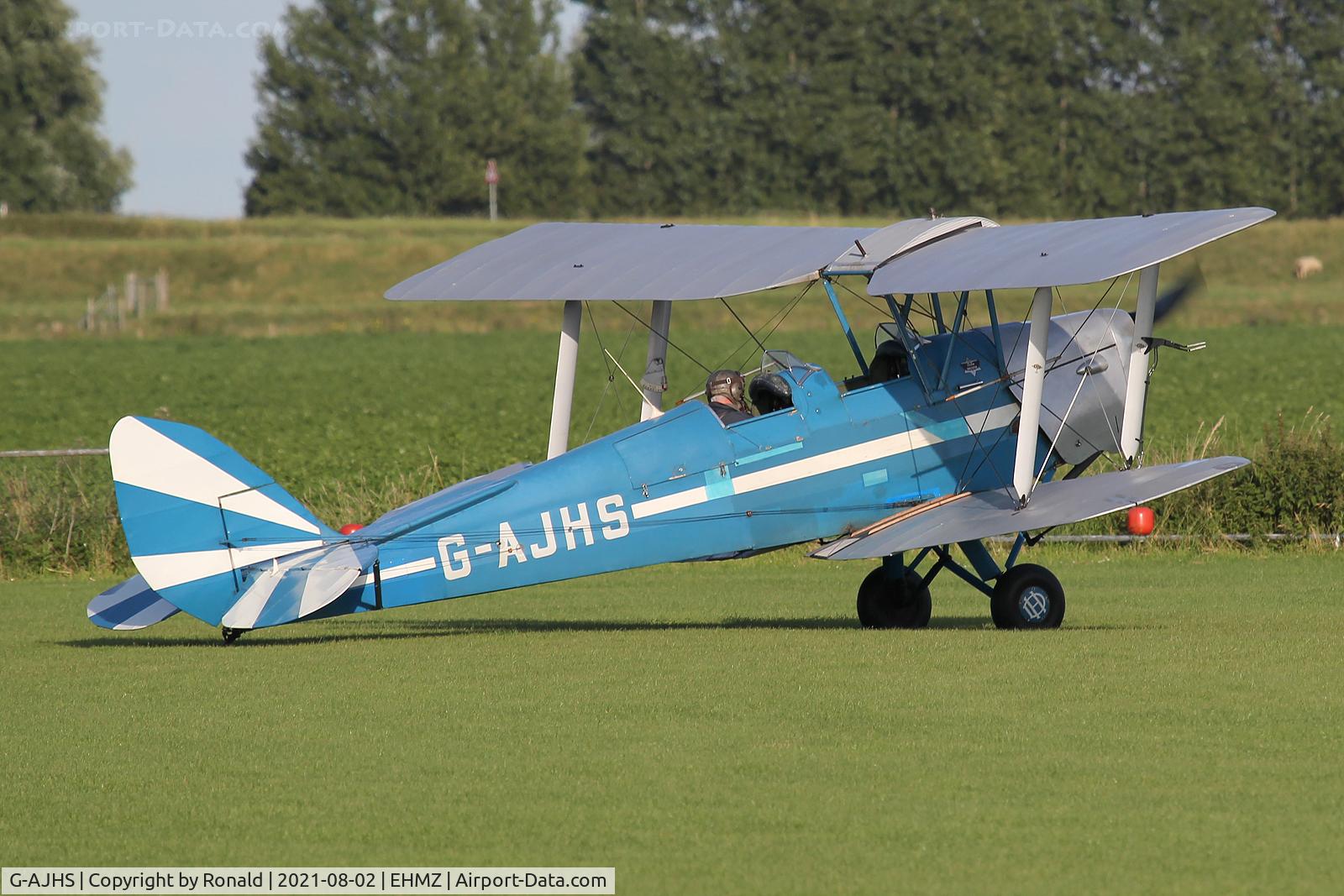 G-AJHS, 1941 De Havilland DH-82A Tiger Moth II C/N 82121, at ehmz