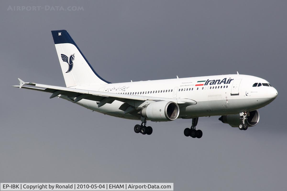 EP-IBK, 1993 Airbus A310-304 C/N 671, at spl