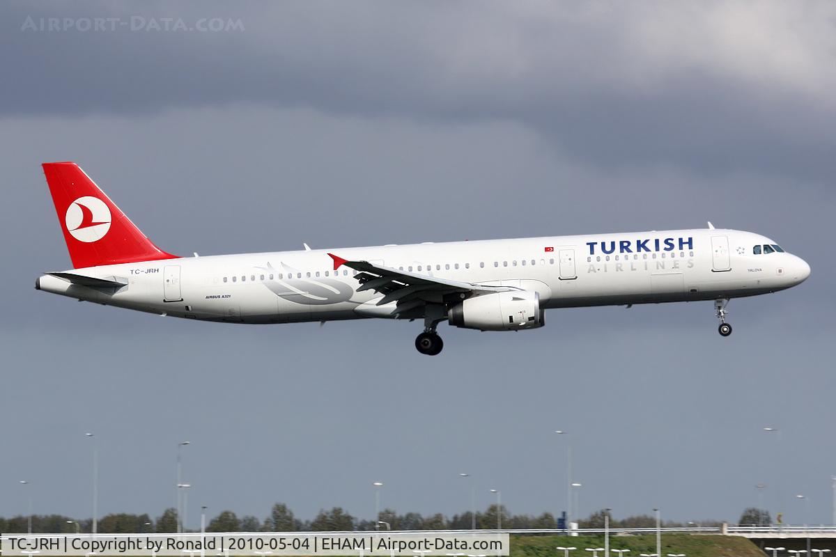 TC-JRH, 2008 Airbus A321-231 C/N 3350, at spl