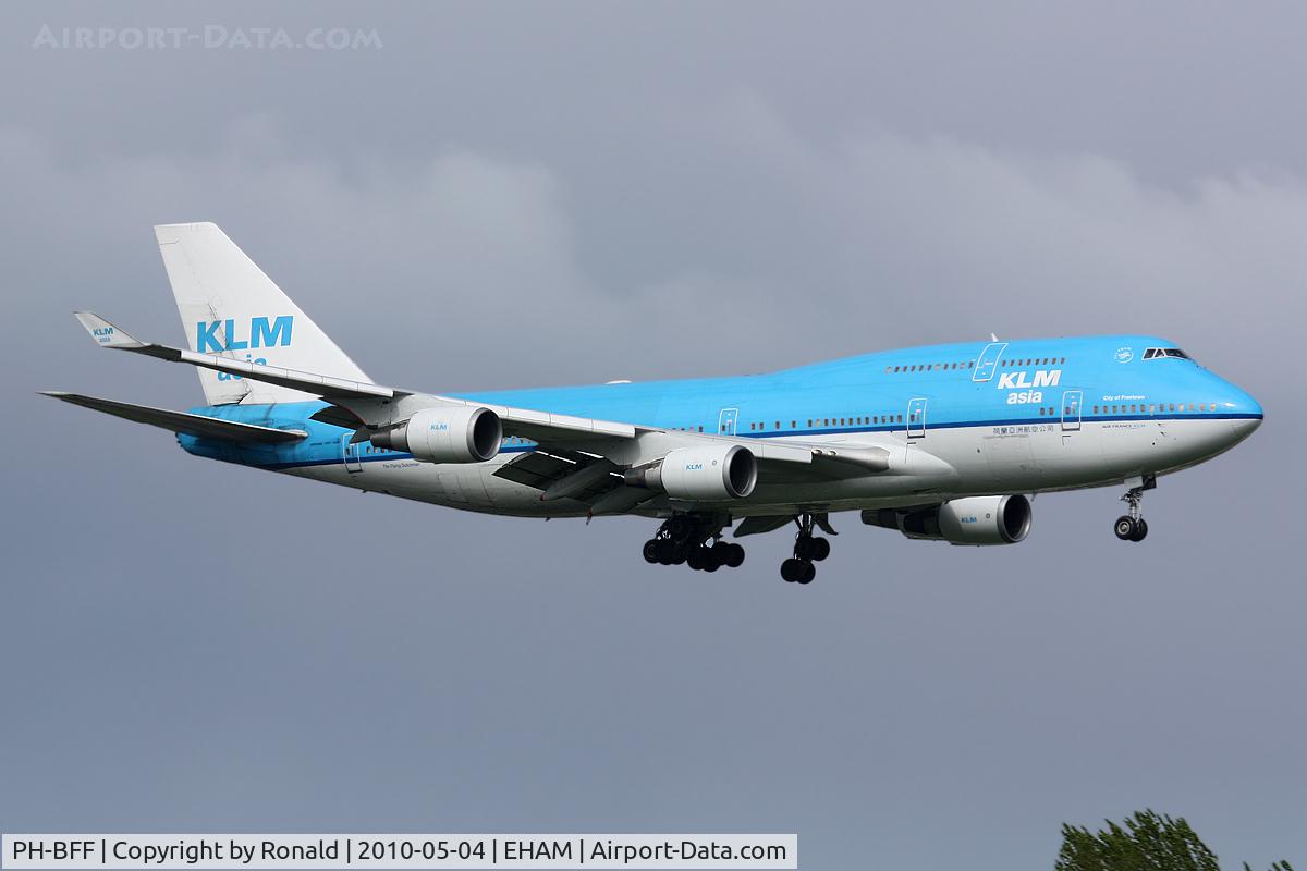 PH-BFF, 1990 Boeing 747-406BC C/N 24202, at spl
