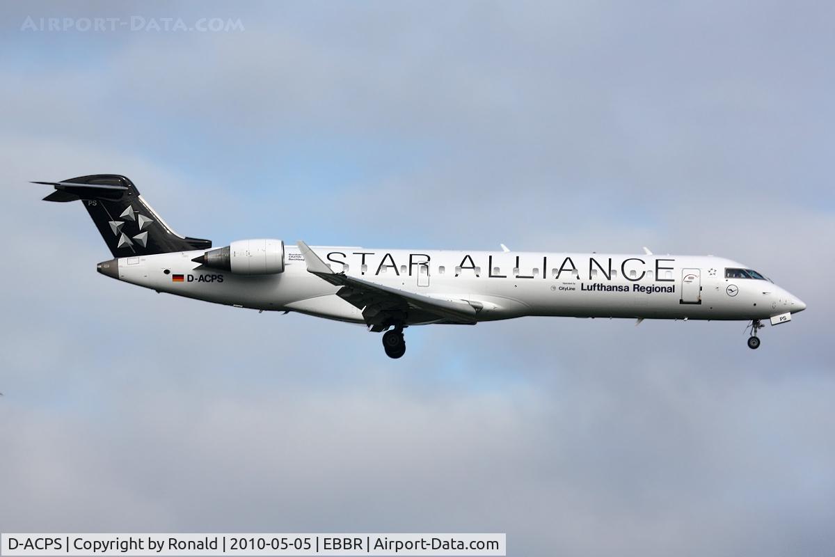 D-ACPS, 2003 Canadair CRJ-700 (CL-600-2C10) Regional Jet C/N 10100, at bru