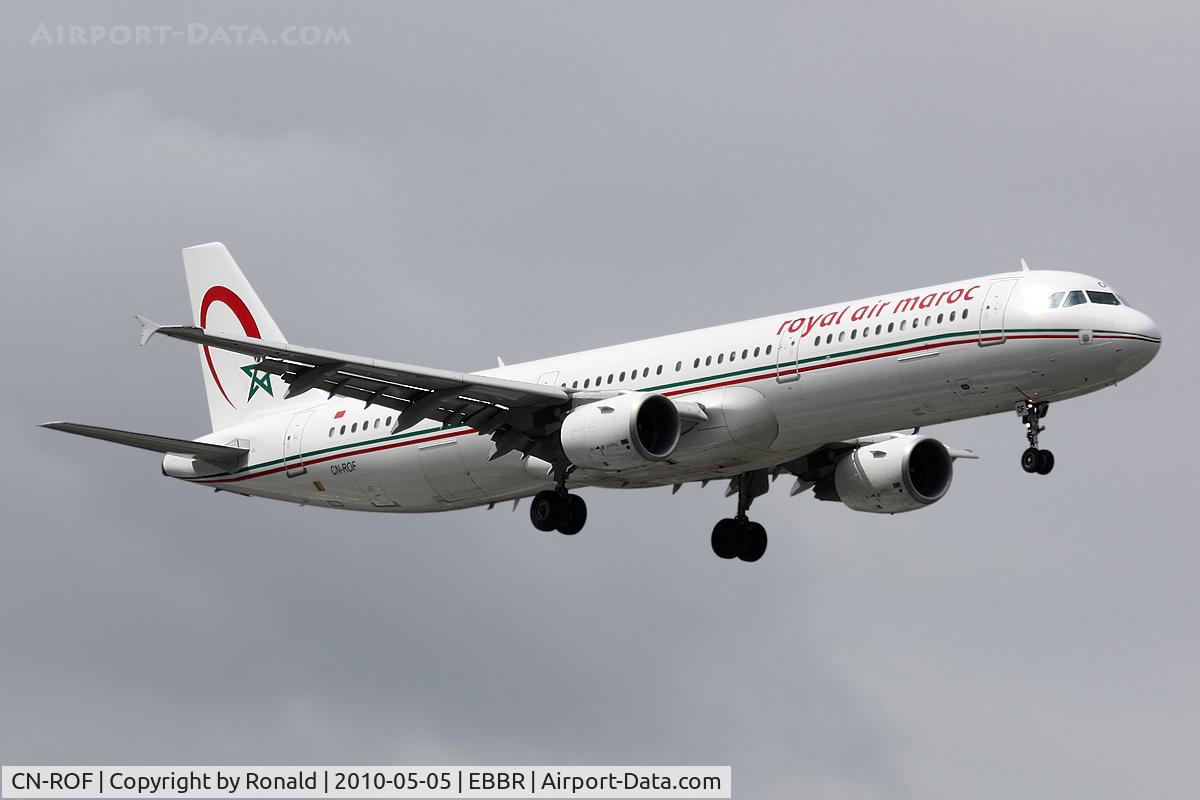CN-ROF, 2006 Airbus A321-211 C/N 2726, at bru