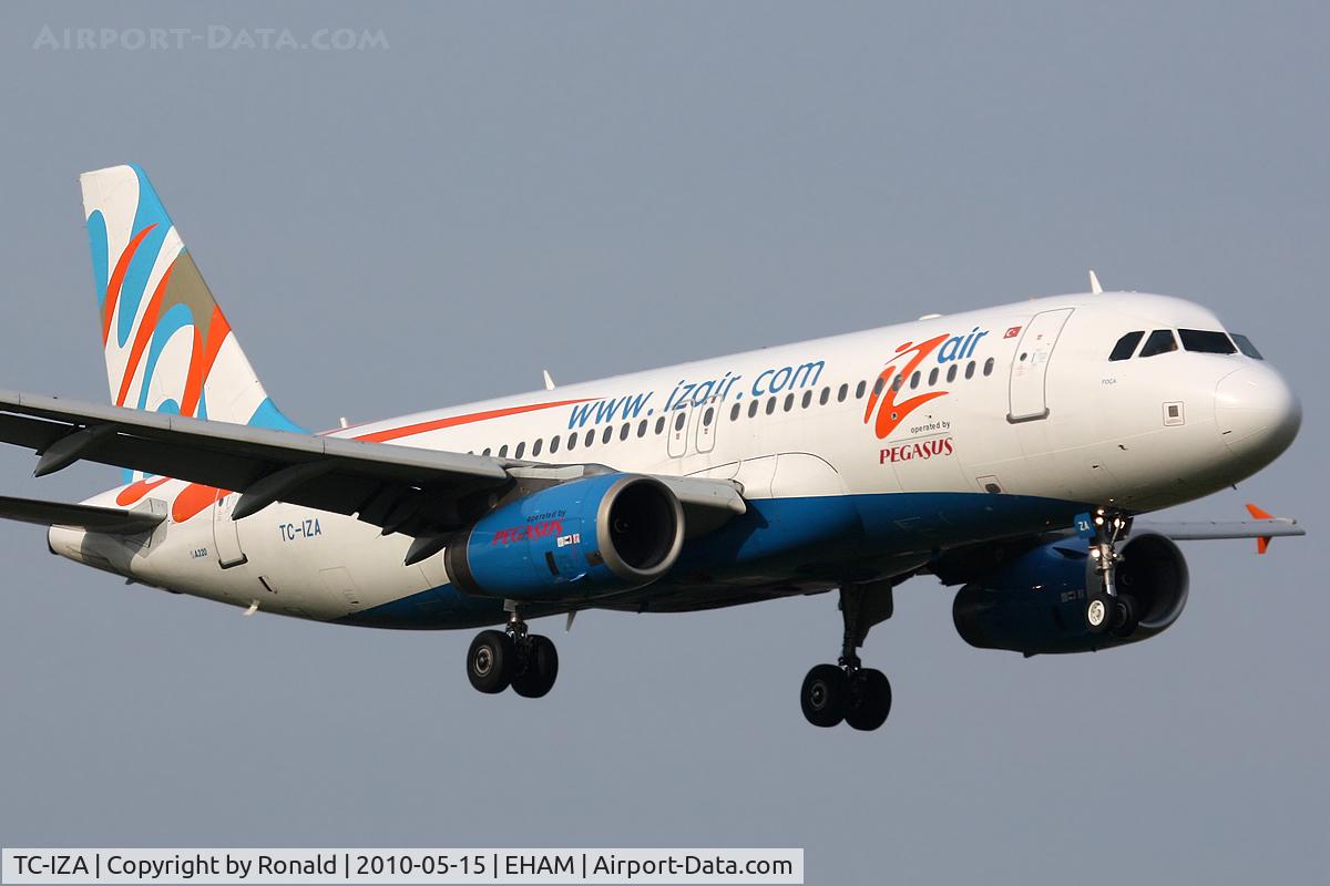 TC-IZA, 2003 Airbus A320-233 C/N 2118, at spl