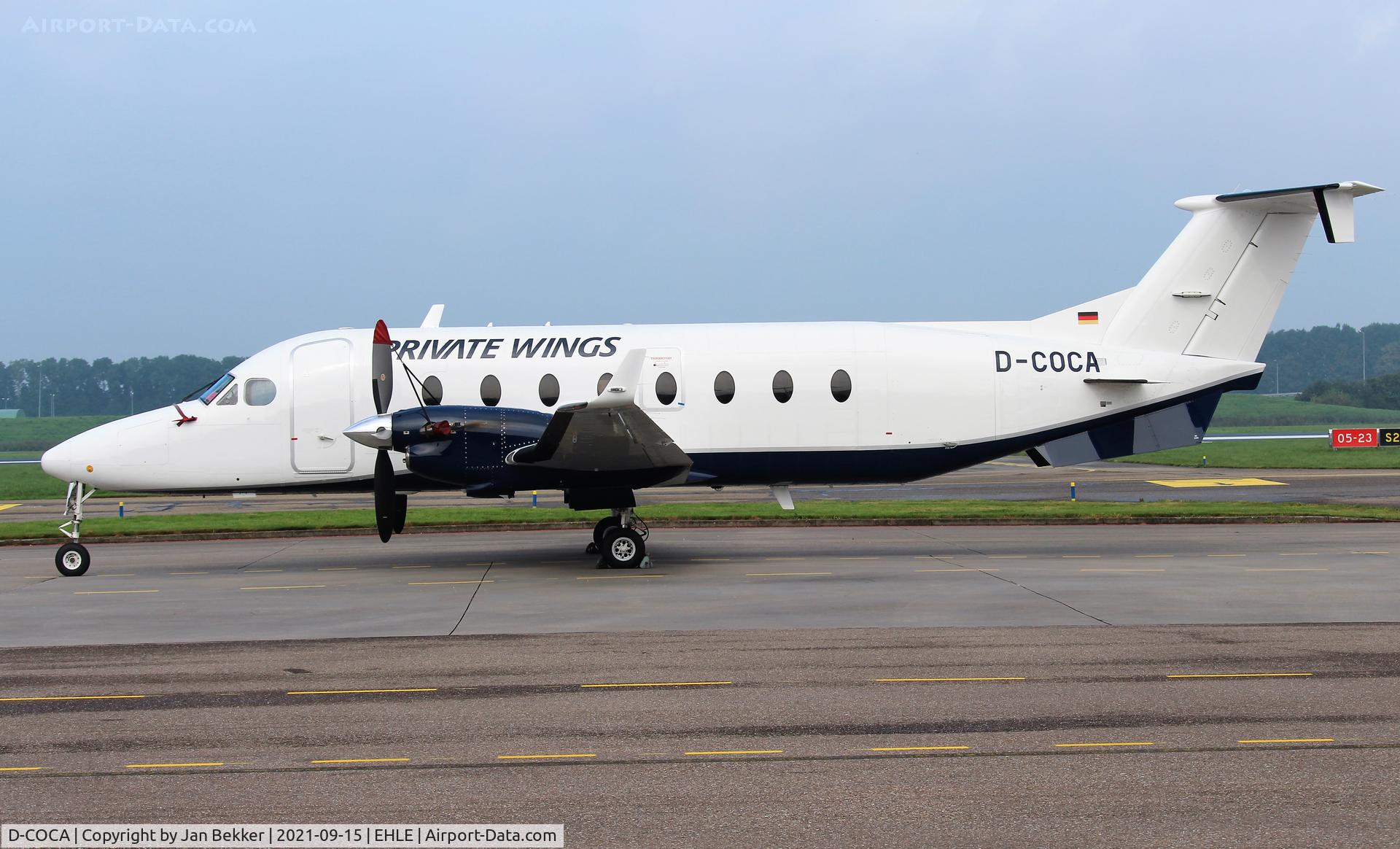 D-COCA, 1996 Beech 1900D C/N UE-224, Lelystad Airport