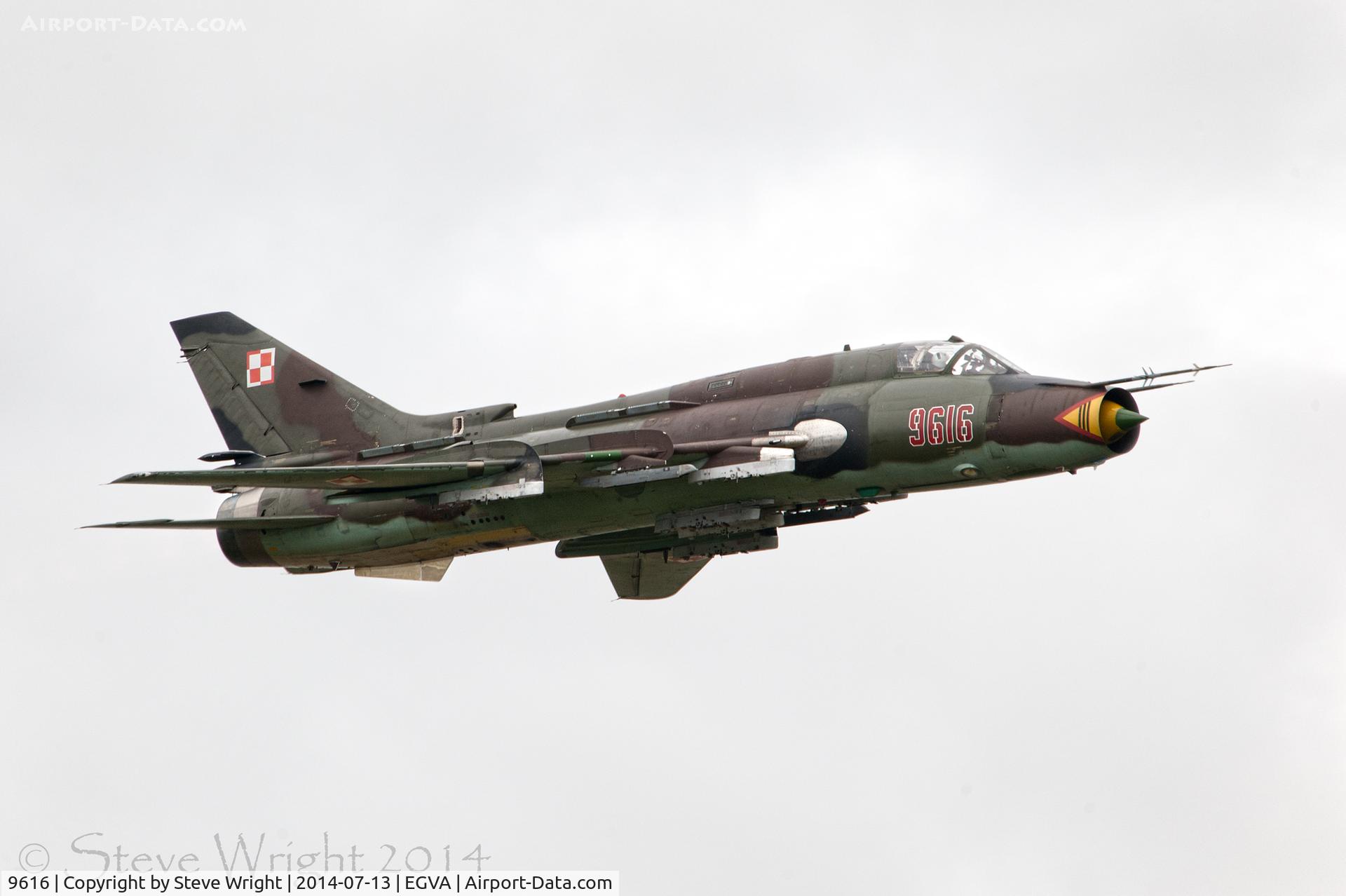 9616, Sukhoi Su-22M-4 C/N 29616, RIAT 2014 RAF Fairford UK
