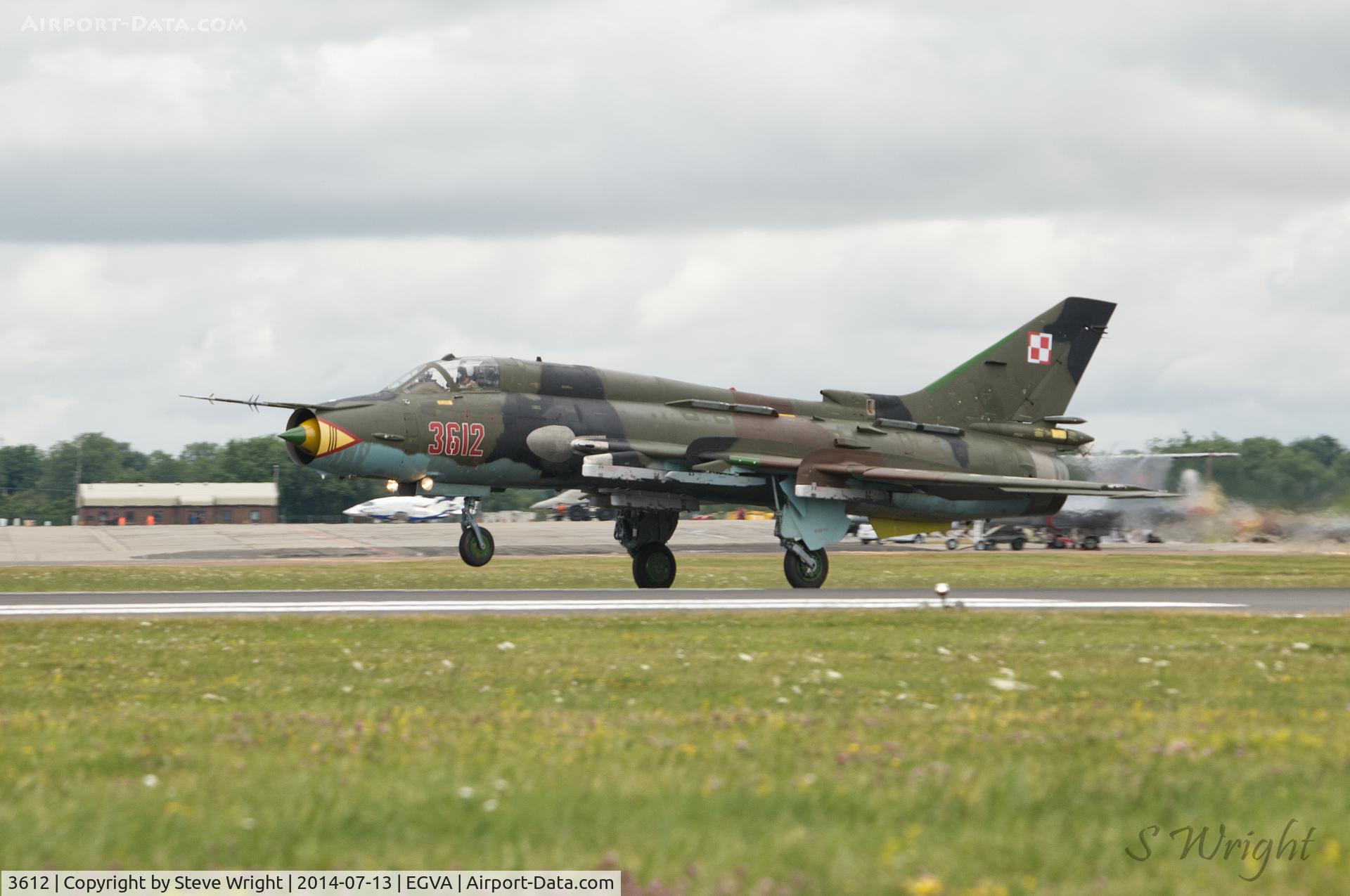 3612, Sukhoi Su-22M-4 C/N 23612, RIAT 2014 RAF Fairford UK
