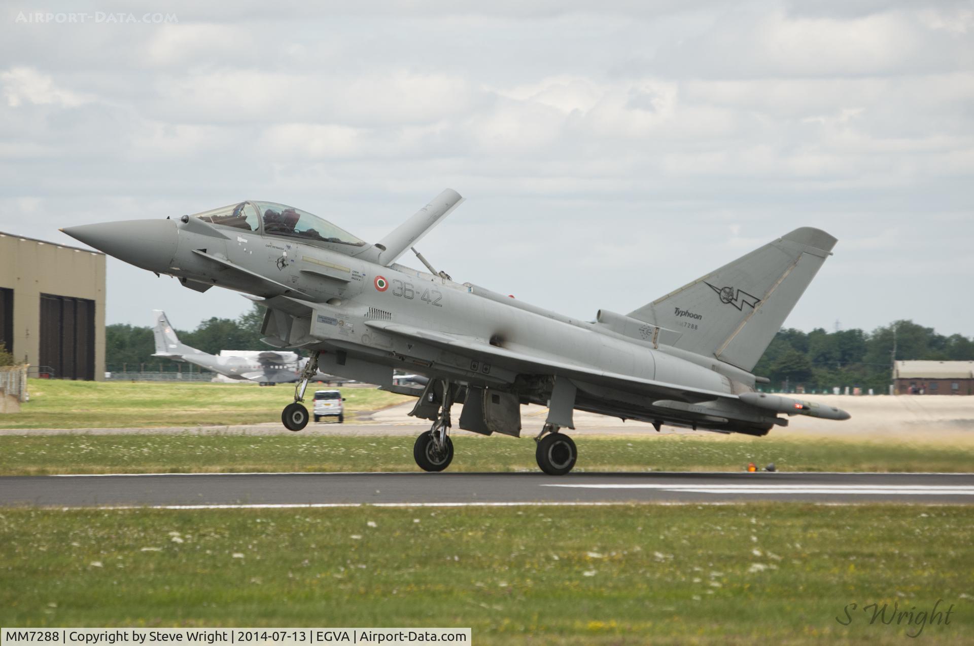 MM7288, Eurofighter EF-2000 Typhoon S C/N IS020, RIAT 2014 RAF Fairford UK