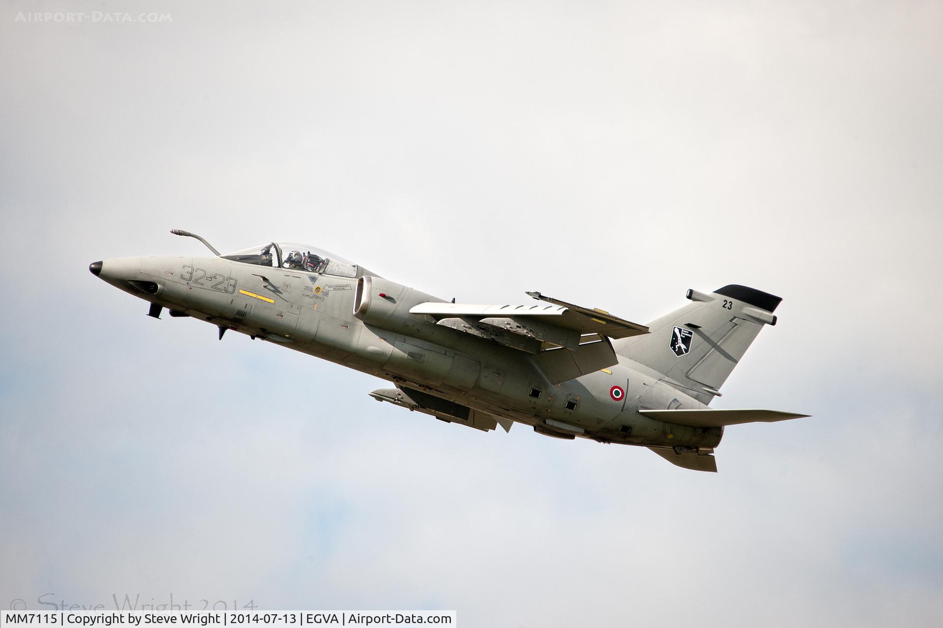 MM7115, 1990 AMX International AMX ACOL C/N IX027, RIAT 2014 RAF Fairford UK