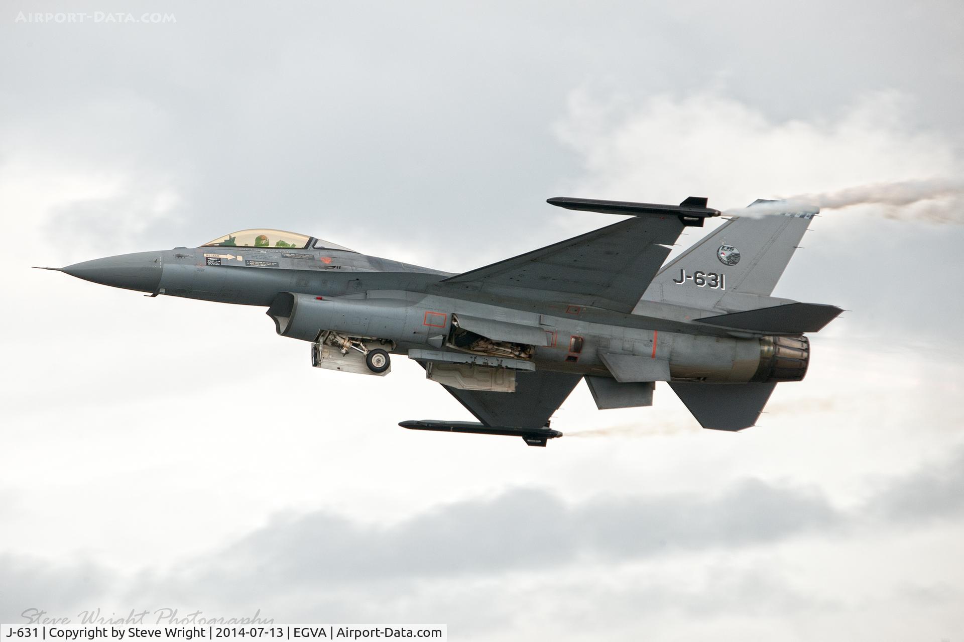 J-631, 1980 Fokker F-16AM Fighting Falcon C/N 6D-63, RIAT 2014 RAF Fairford UK