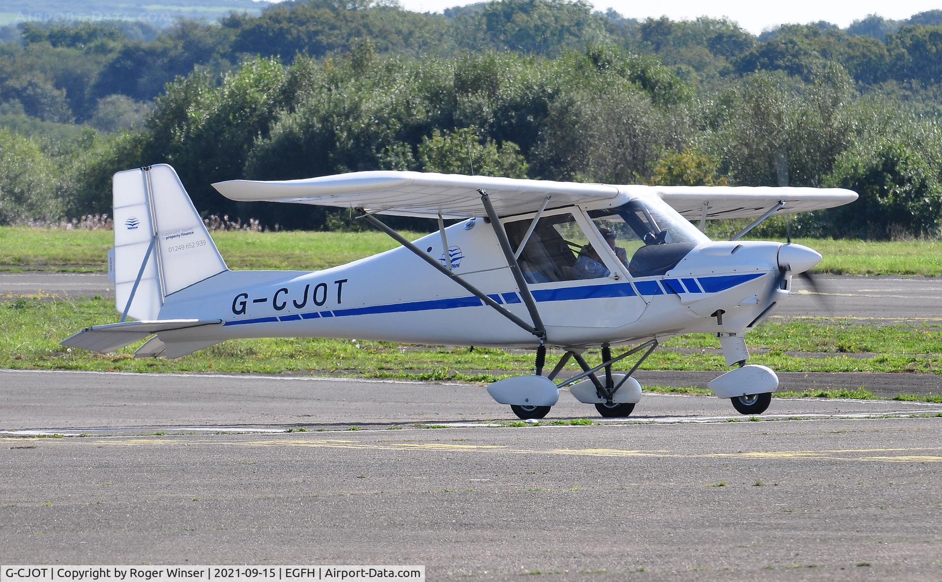 G-CJOT, 2016 Comco  Ikarus C42 FB80 Bravo C/N 1606-7459, Visiting C.42