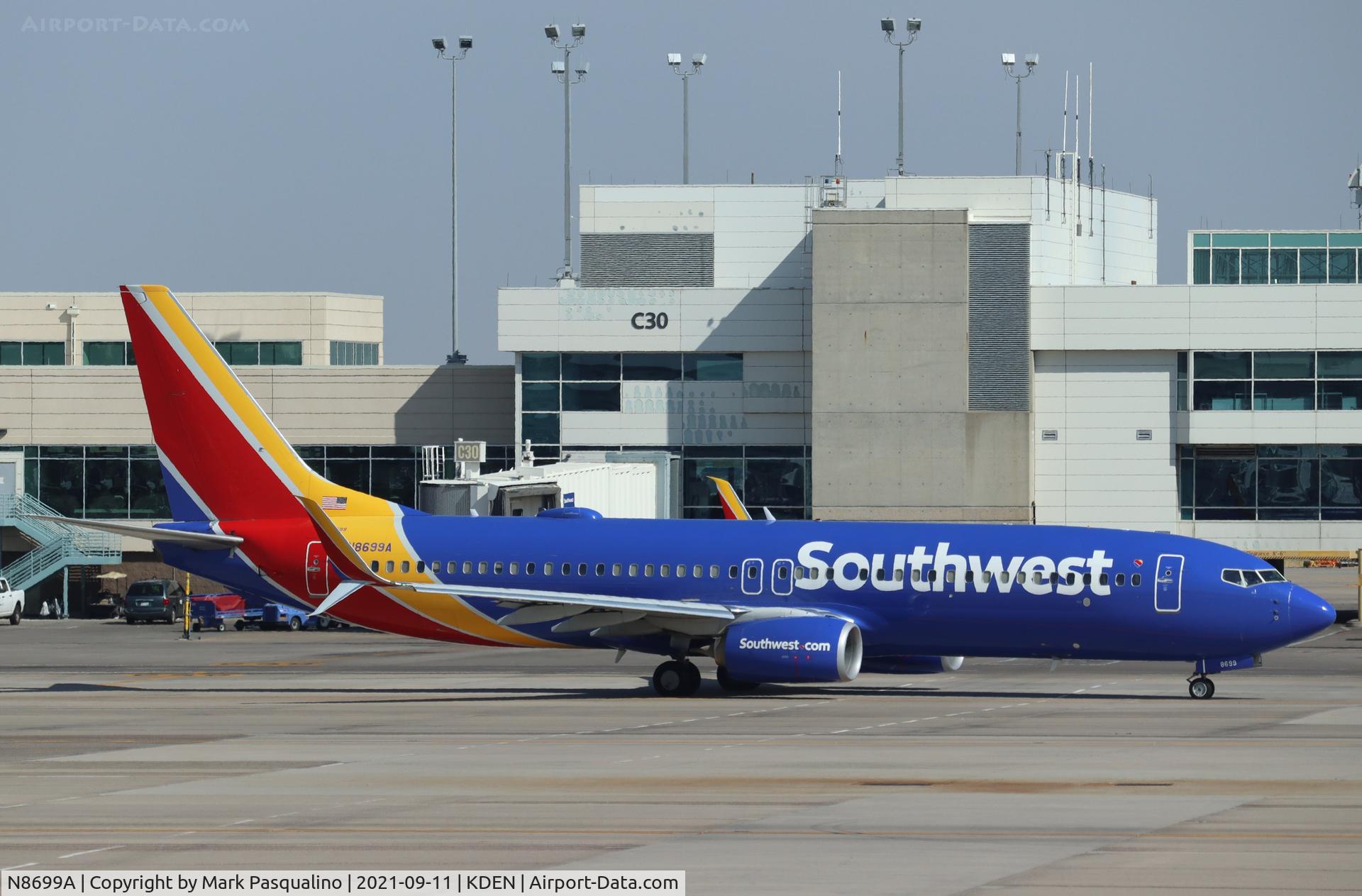 N8699A, 2016 Boeing 737-8H4 C/N 36923, Boeing 737-8H4