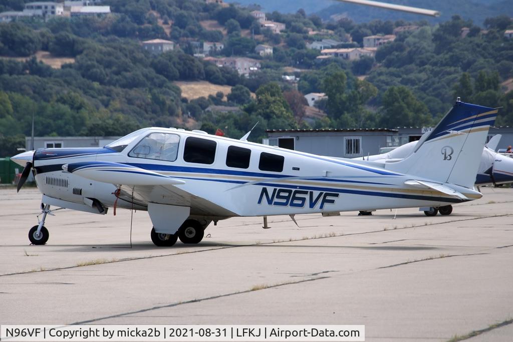 N96VF, 2008 Hawker Beechcraft Corp G36 Bonanza C/N E-3826, Parked
