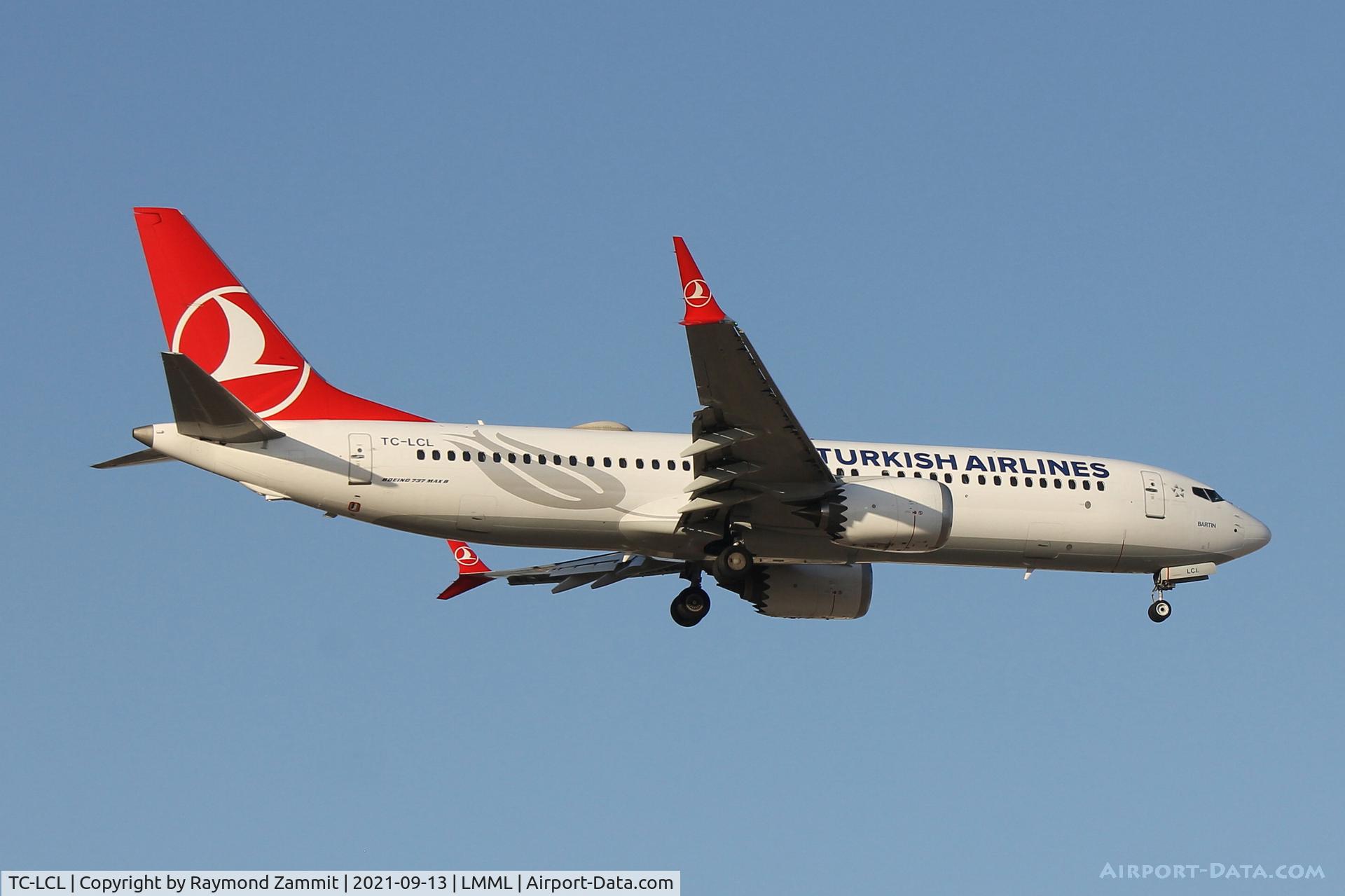 TC-LCL, 2019 Boeing 737-8 MAX C/N 60054, B737 MAX 8  TC-LCL Turkish Airlines