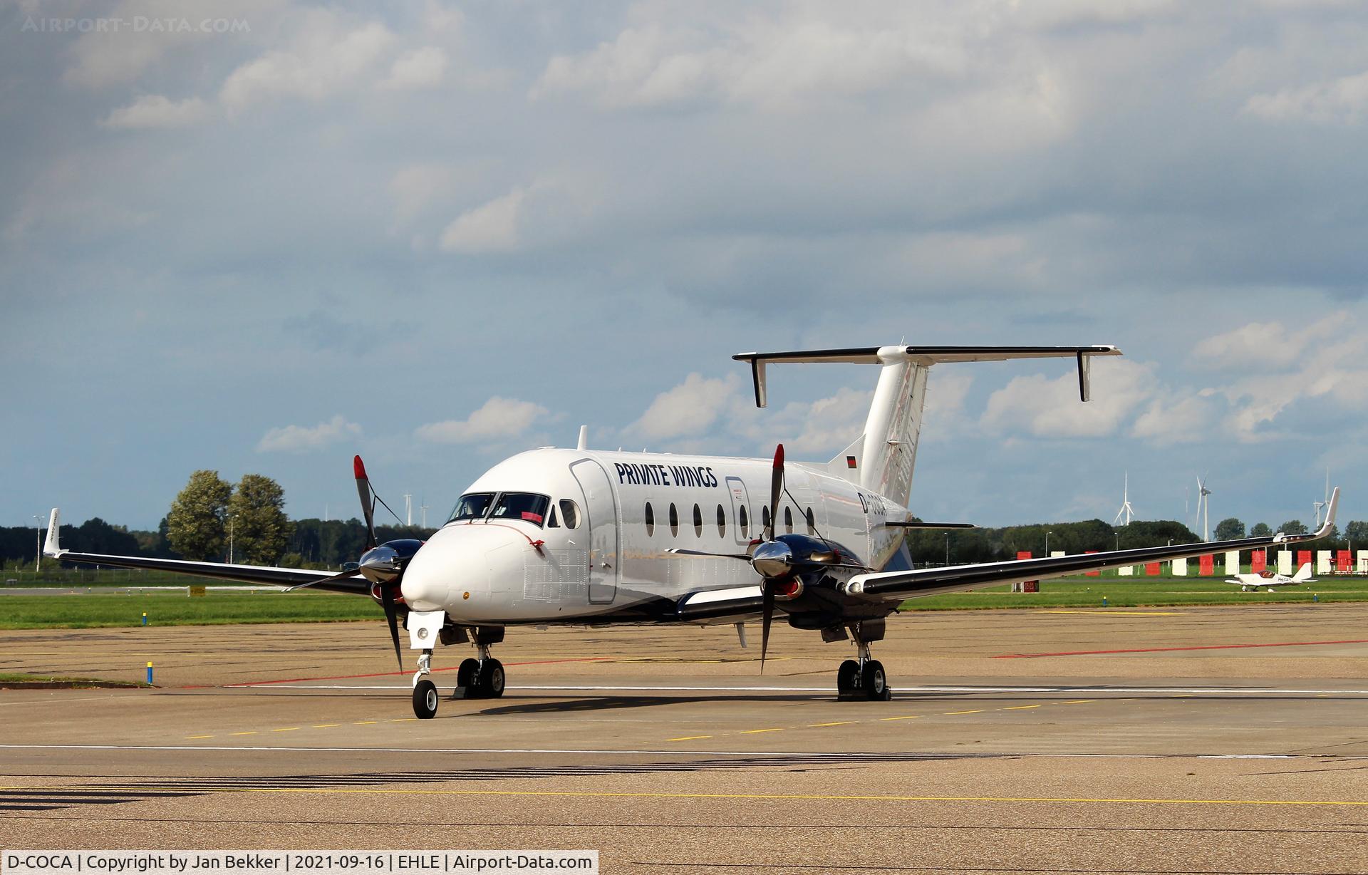 D-COCA, 1996 Beech 1900D C/N UE-224, Lelystad Airport