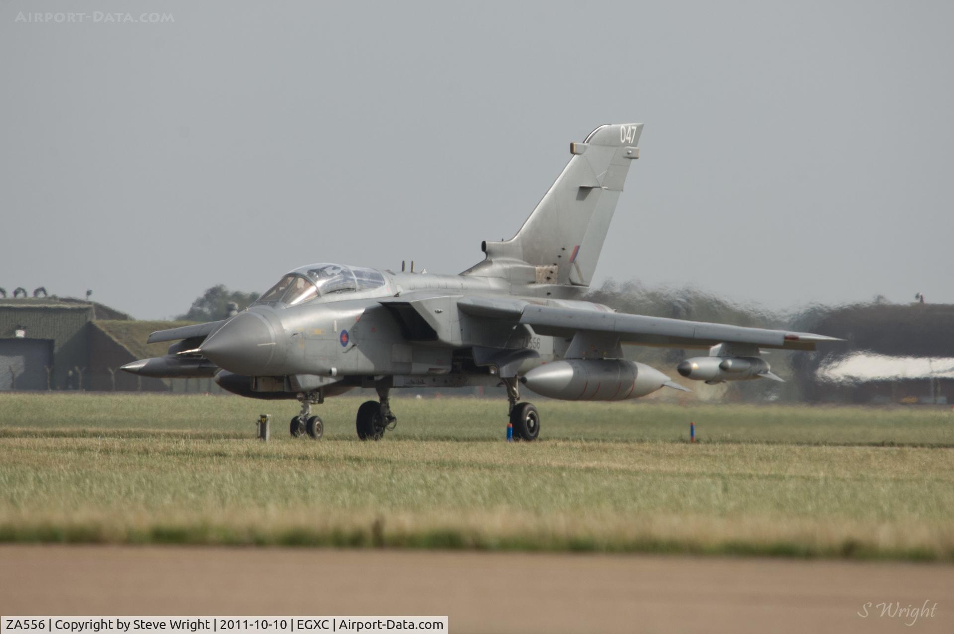 ZA556, 1981 Panavia Tornado GR.4 C/N 075/BS020/3040, RAF Coningsby, Lincolnshire UK