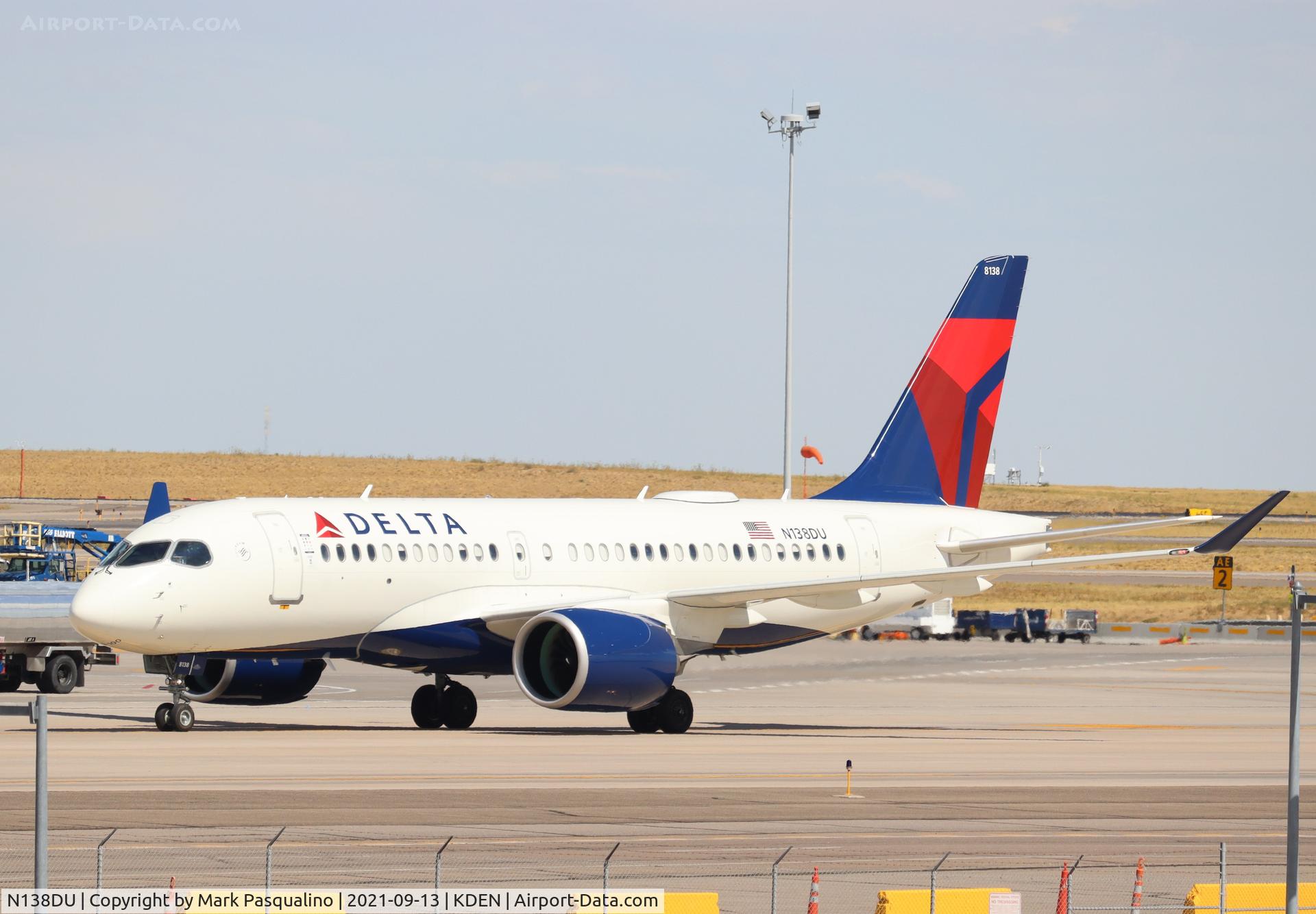 N138DU, 2020 Airbus A220-171 C/N 50057, Airbus A220-171