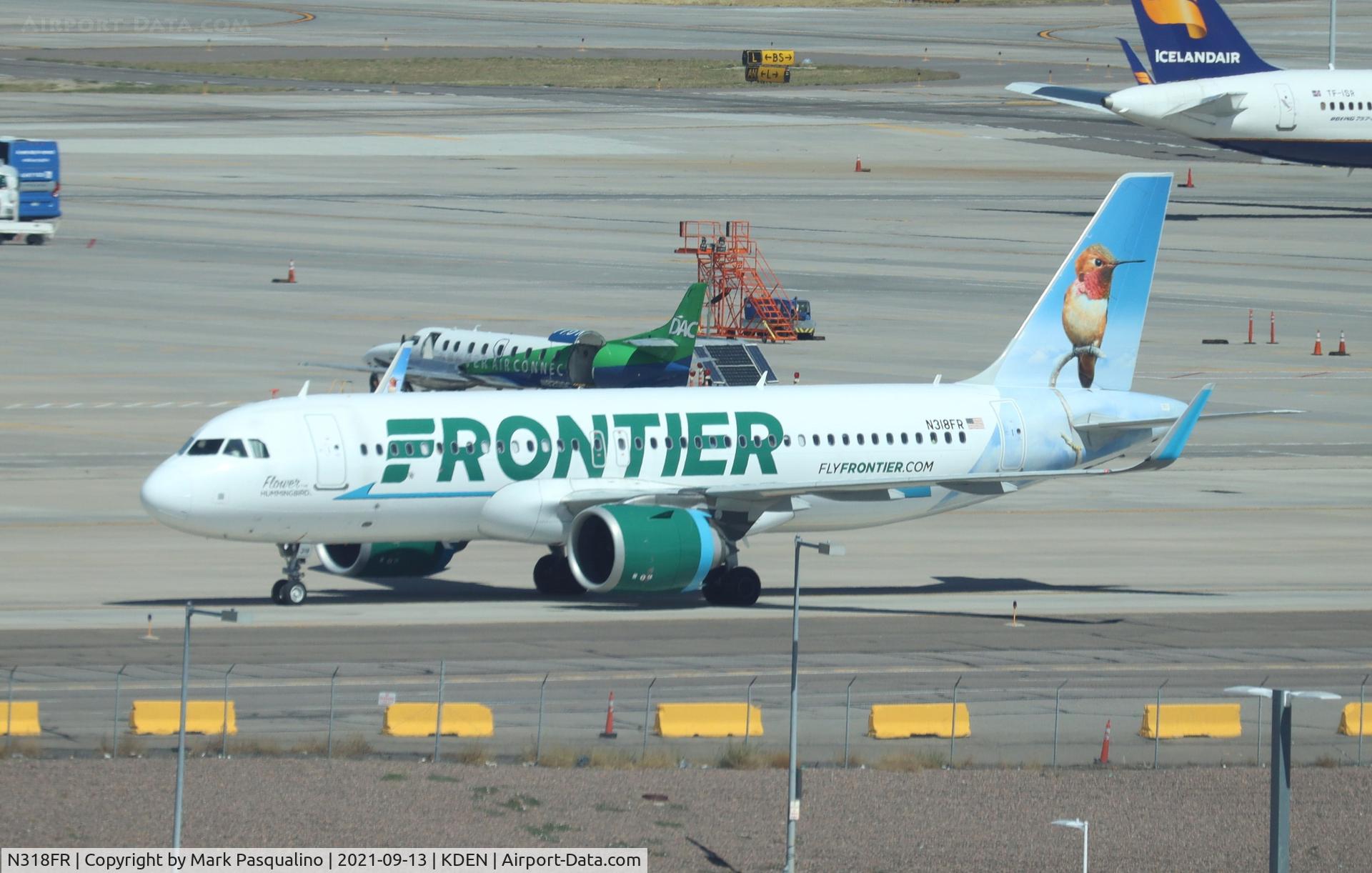 N318FR, 2017 Airbus A320-251N C/N 7946, Airbus A320-251N