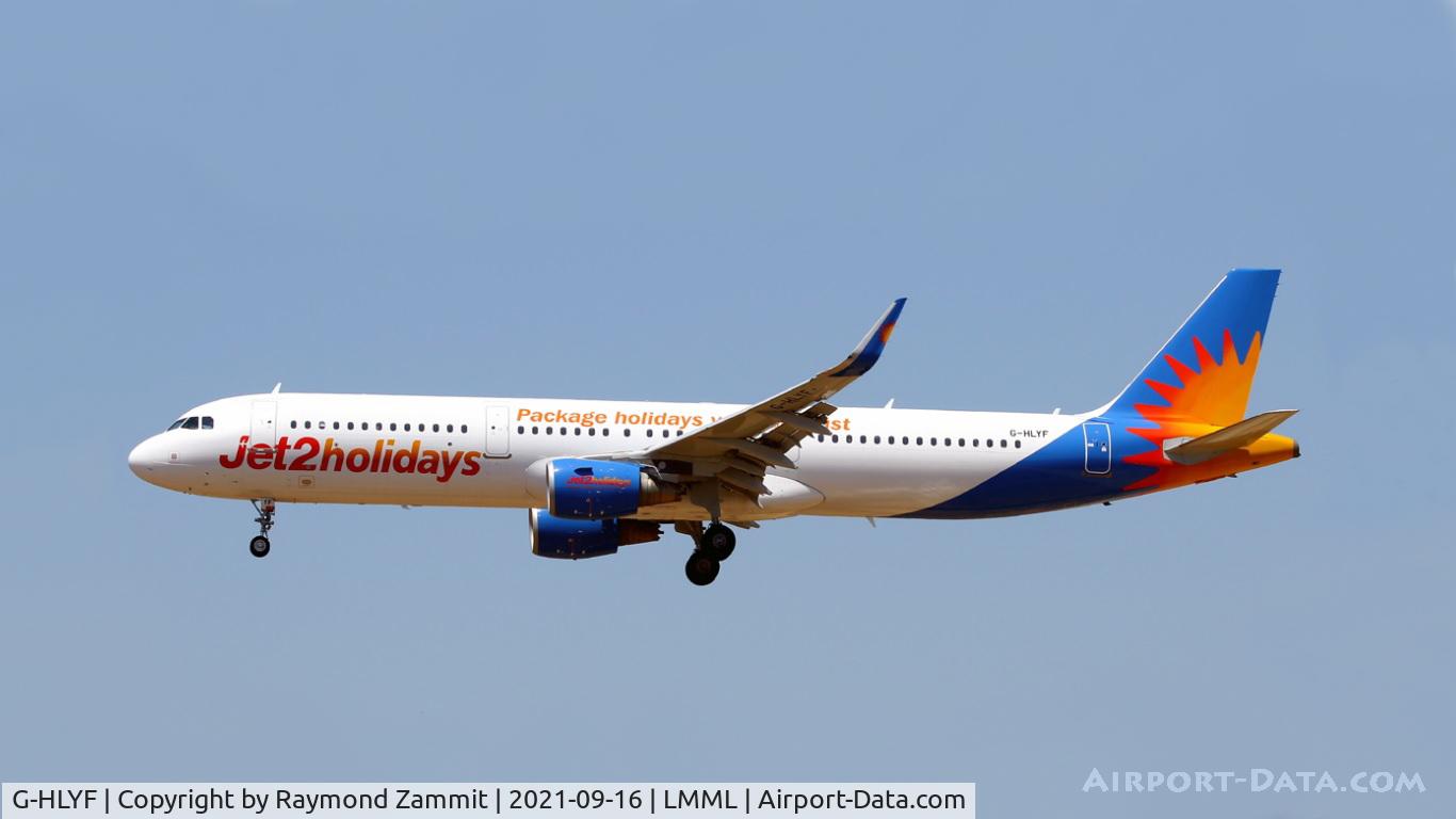 G-HLYF, 2015 Airbus A321-211 C/N 6639, A321 G-HLYF Jet2Com
