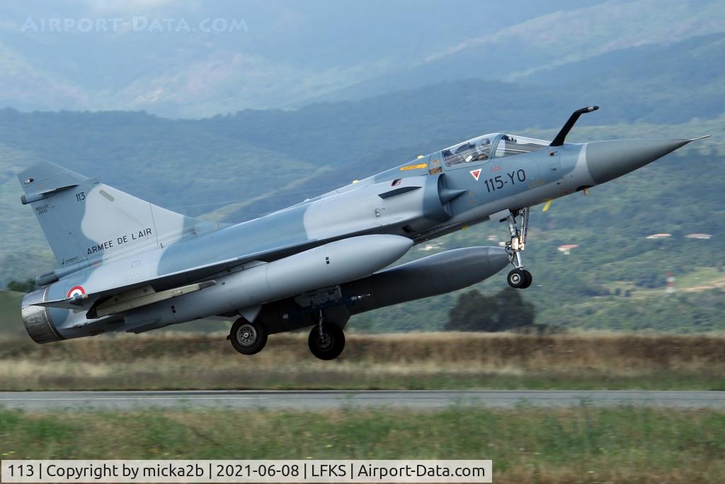 113, Dassault Mirage 2000C C/N 380, Take off