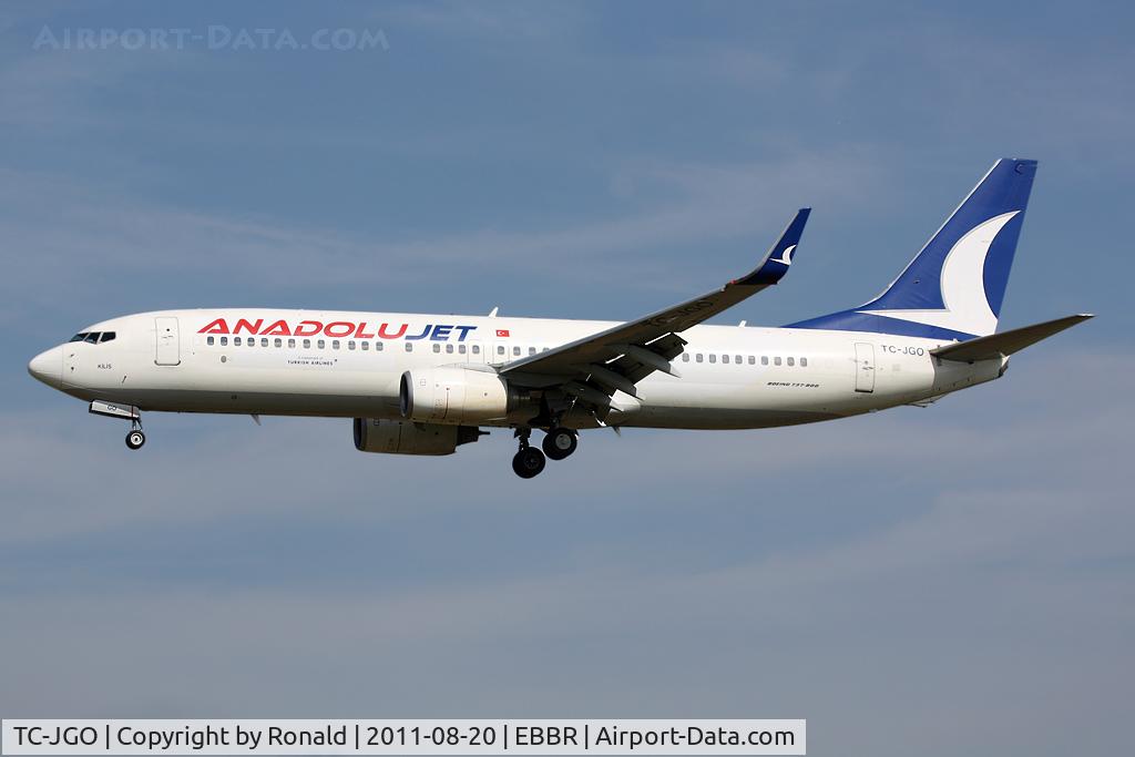 TC-JGO, 2006 Boeing 737-8F2 C/N 34413, at bru
