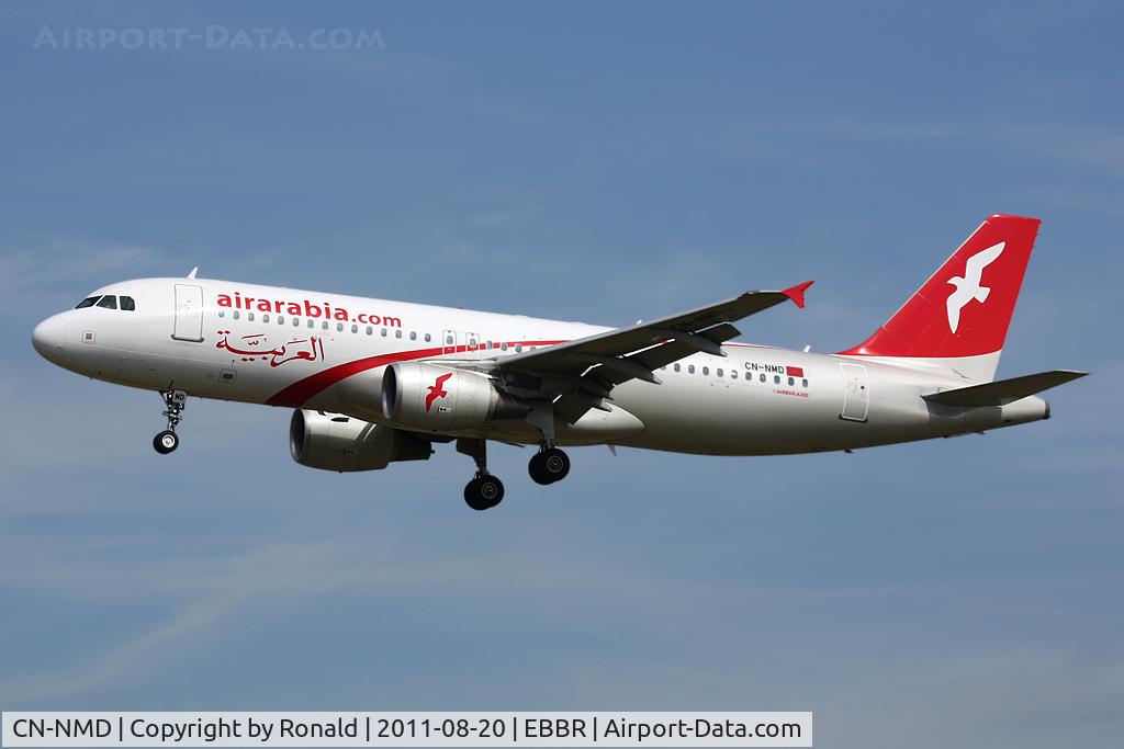 CN-NMD, 2010 Airbus A320-214 C/N 4310, at bru