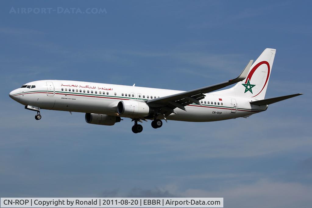CN-ROP, 2008 Boeing 737-8B6 C/N 33066, at bru