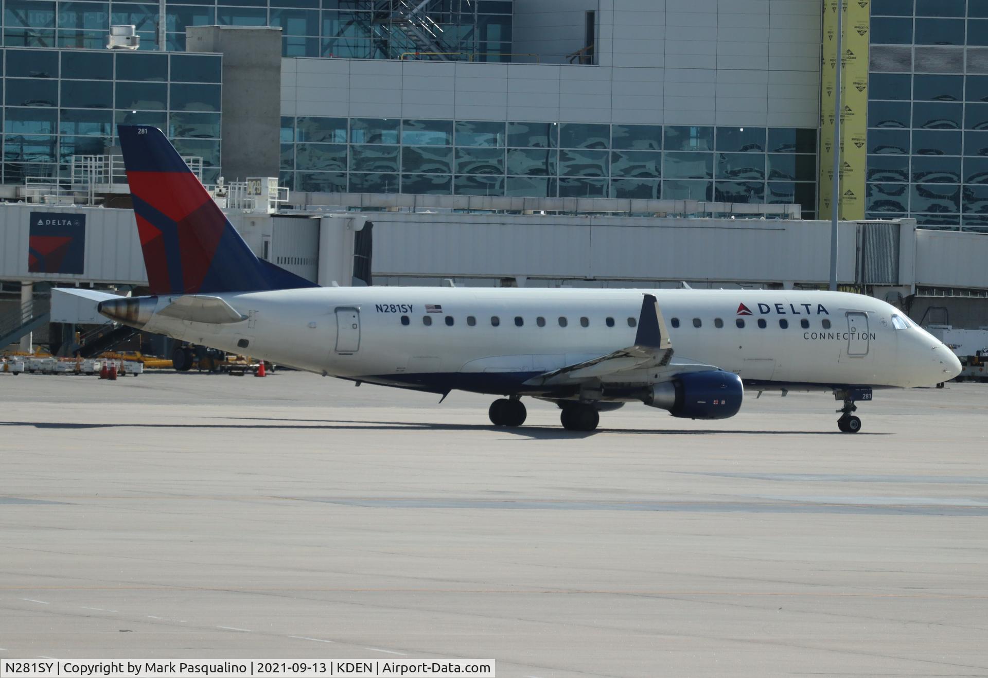 N281SY, 2018 Embraer 175LR (ERJ-170-200LR) C/N 17000746, ERJ-170-200LR